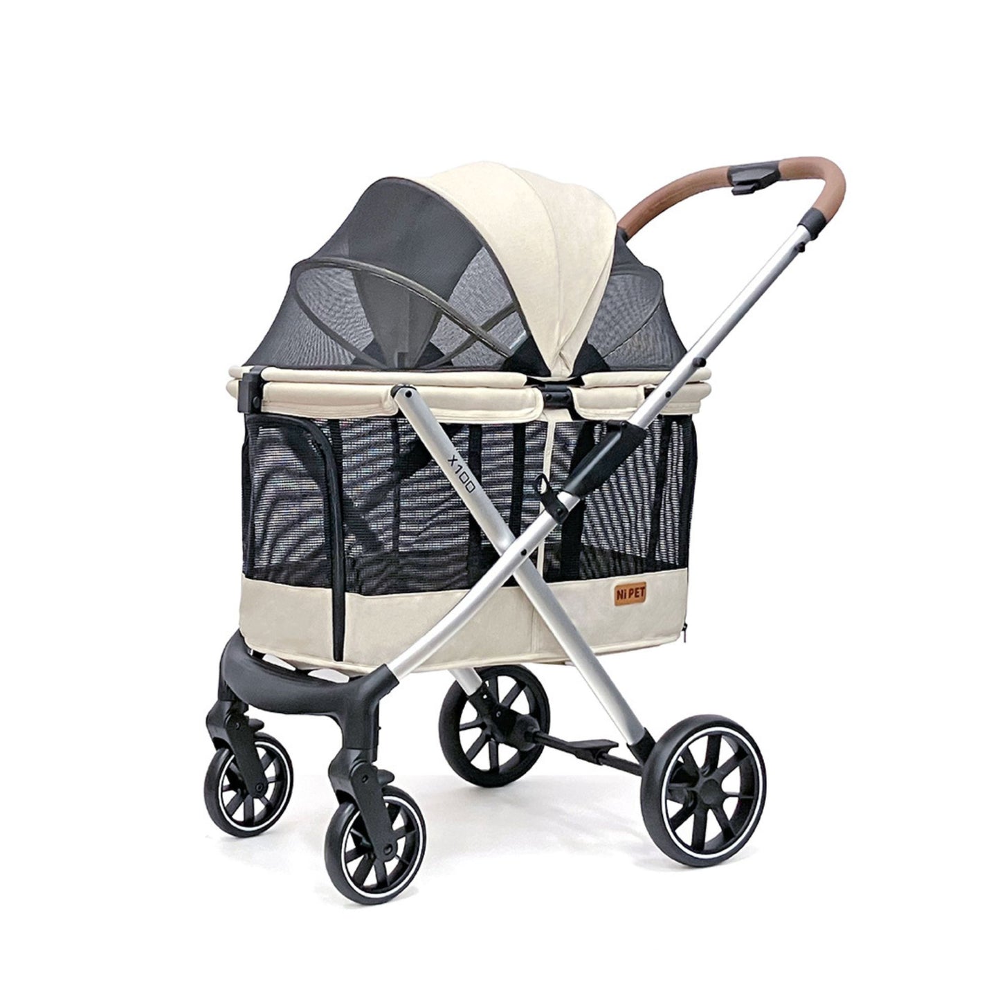 Ni Pet X100 Jumbo Quickfold Pet Stroller