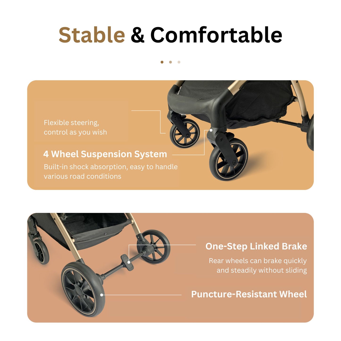 Ni Pet X100 Jumbo Quickfold Pet Stroller