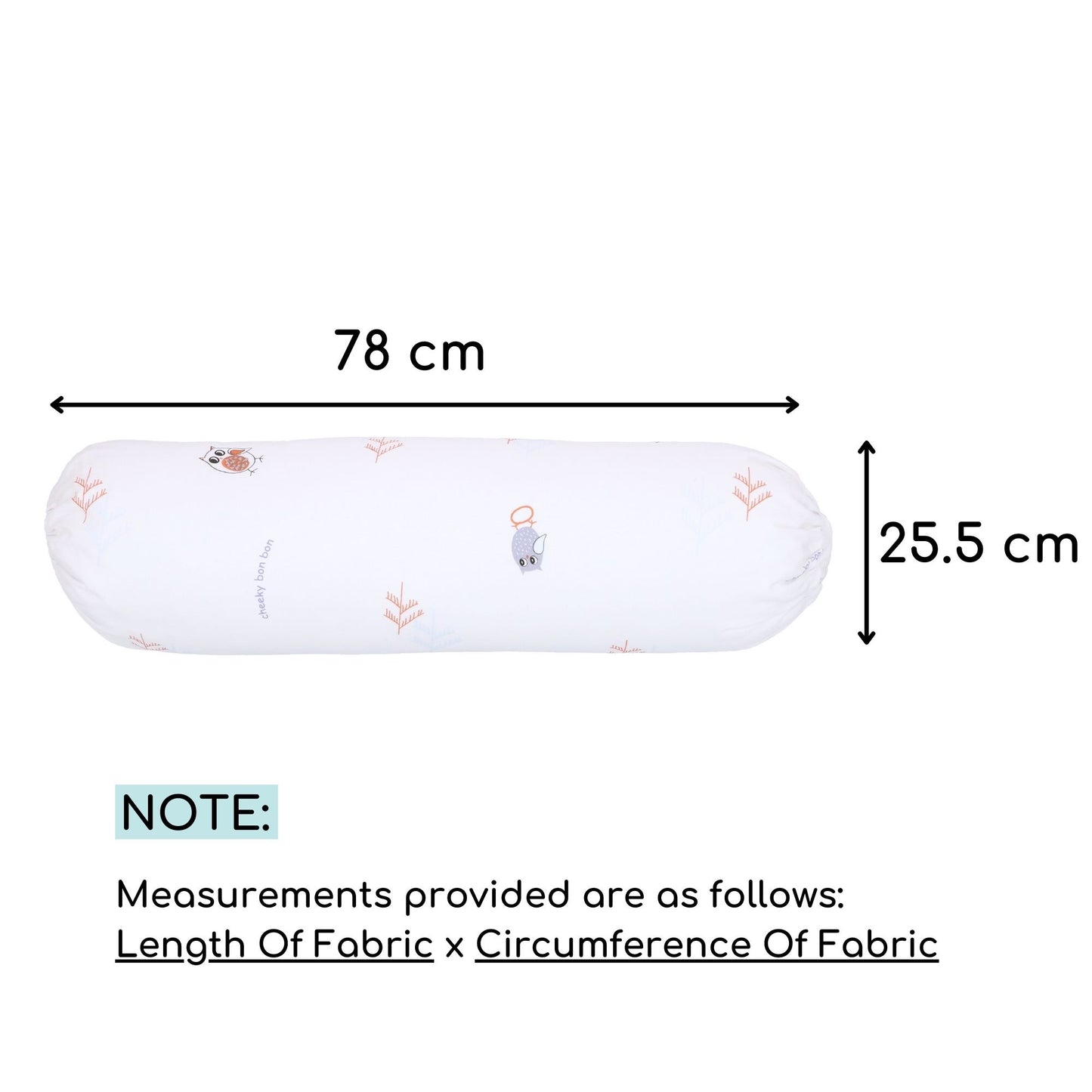 Cheeky Bon Bon Baby Bolster - J