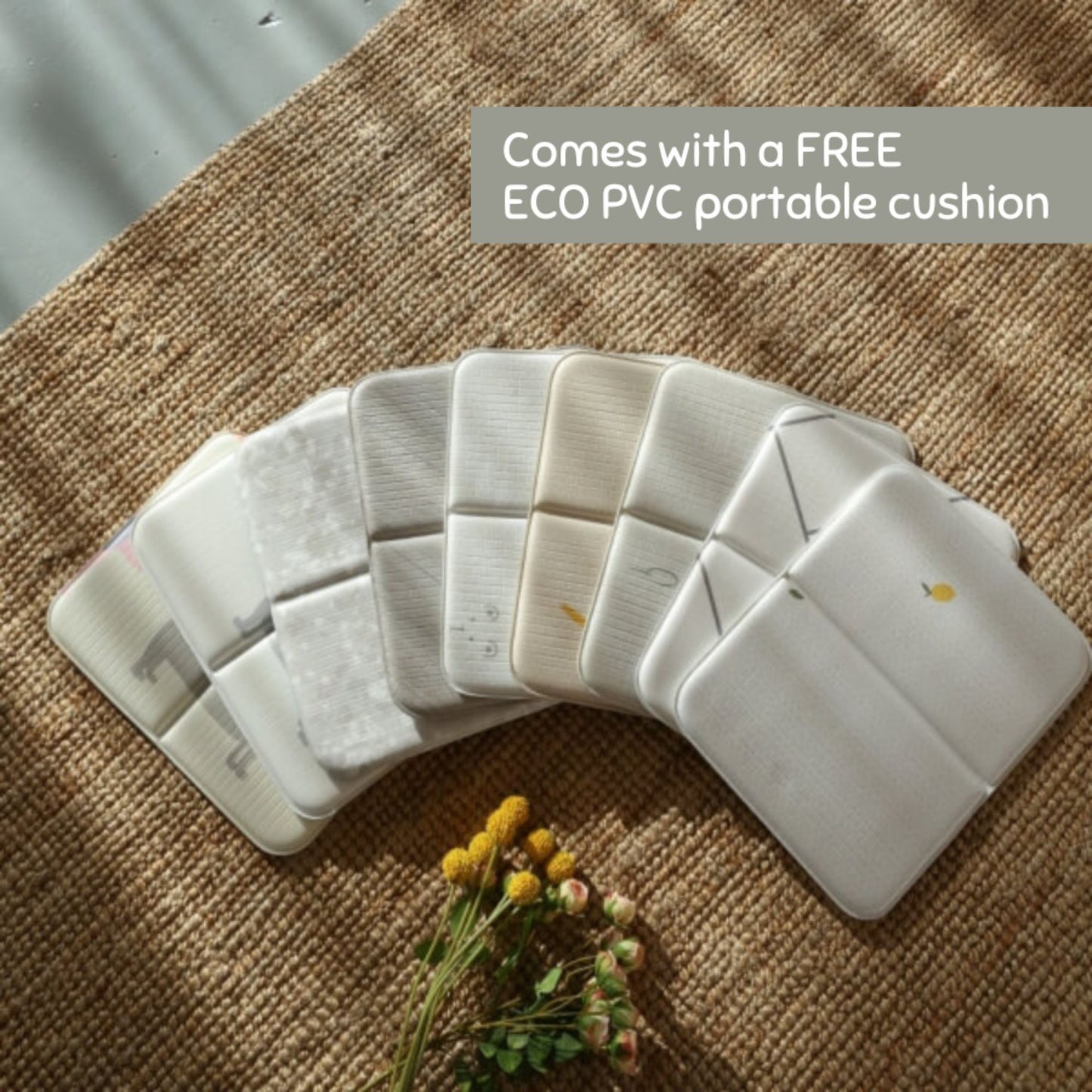 Kormat Baby Playmat (1.5cm Thickness) PVC Eco Foam with 4 Layers - Shock & Noise Absorption