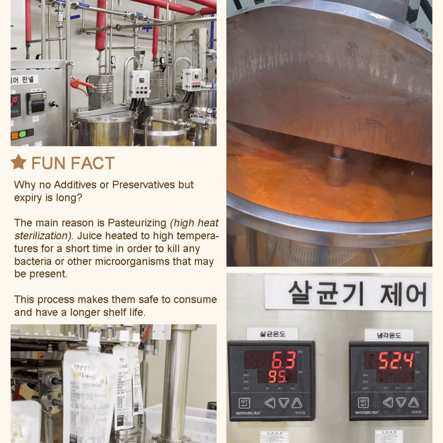 Dinky Sun Farm Korea 100% NFC Fruit Juice