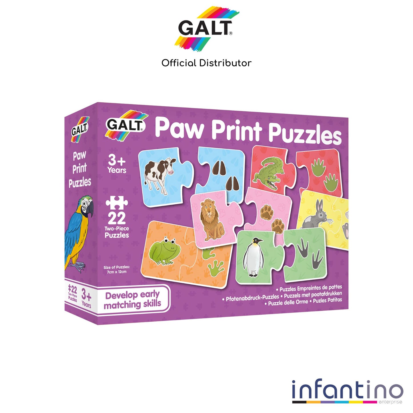 Galt Paw Print Puzzles