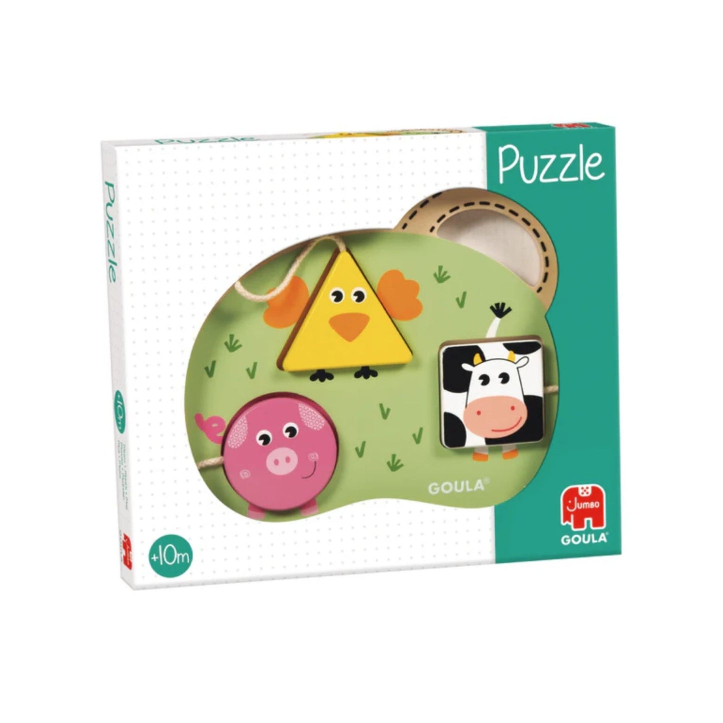 Goula 3 Farm Animal Puzzle