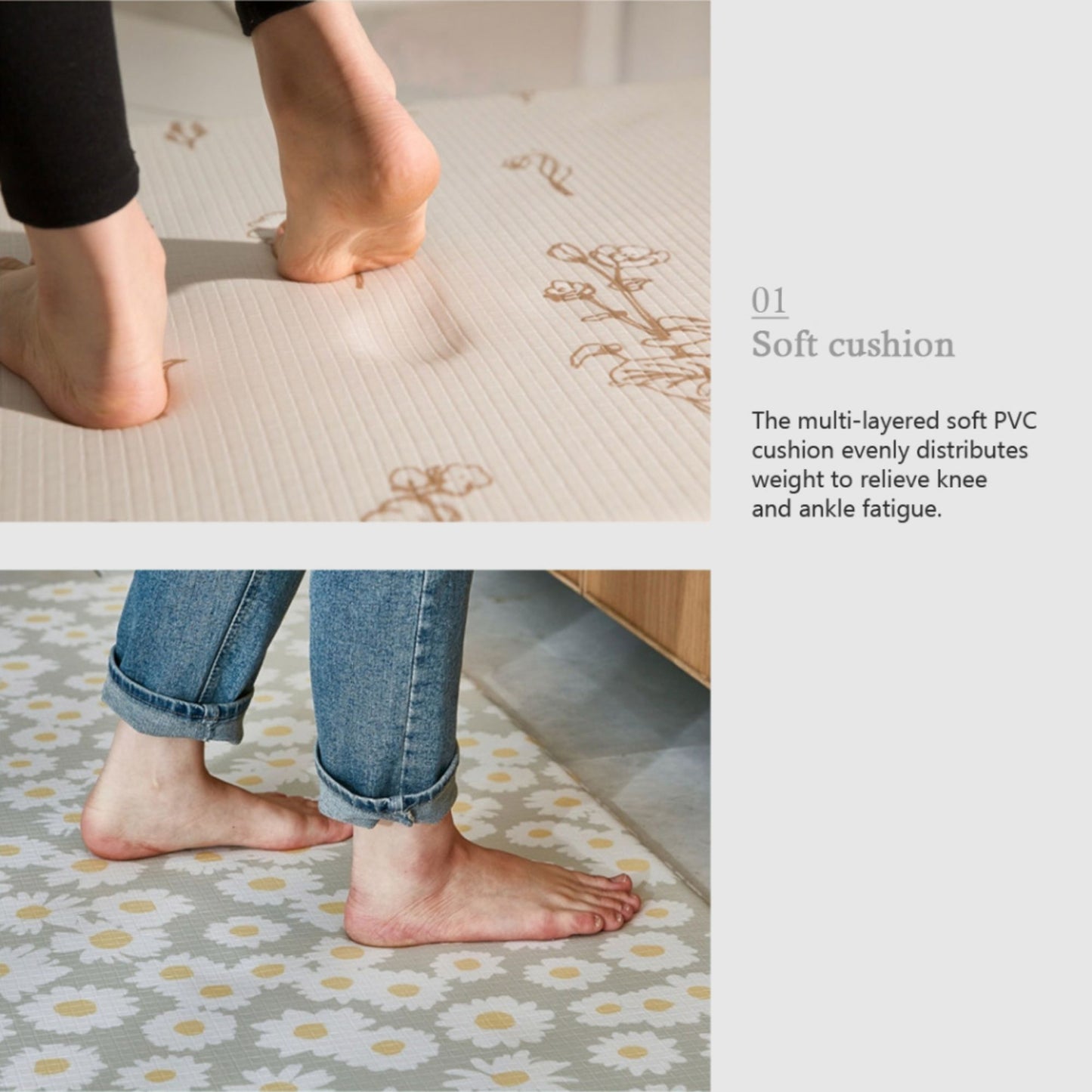 Kormat Korean Anti-Slip Multipurpose Floor Mat (Oil, Water, Scratch Proof)