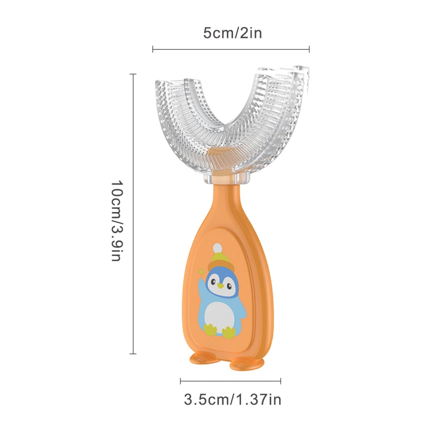 Maya & Friends Infant Toothbrush Set (U-Shaped & Ultra Soft Bristle) With Case