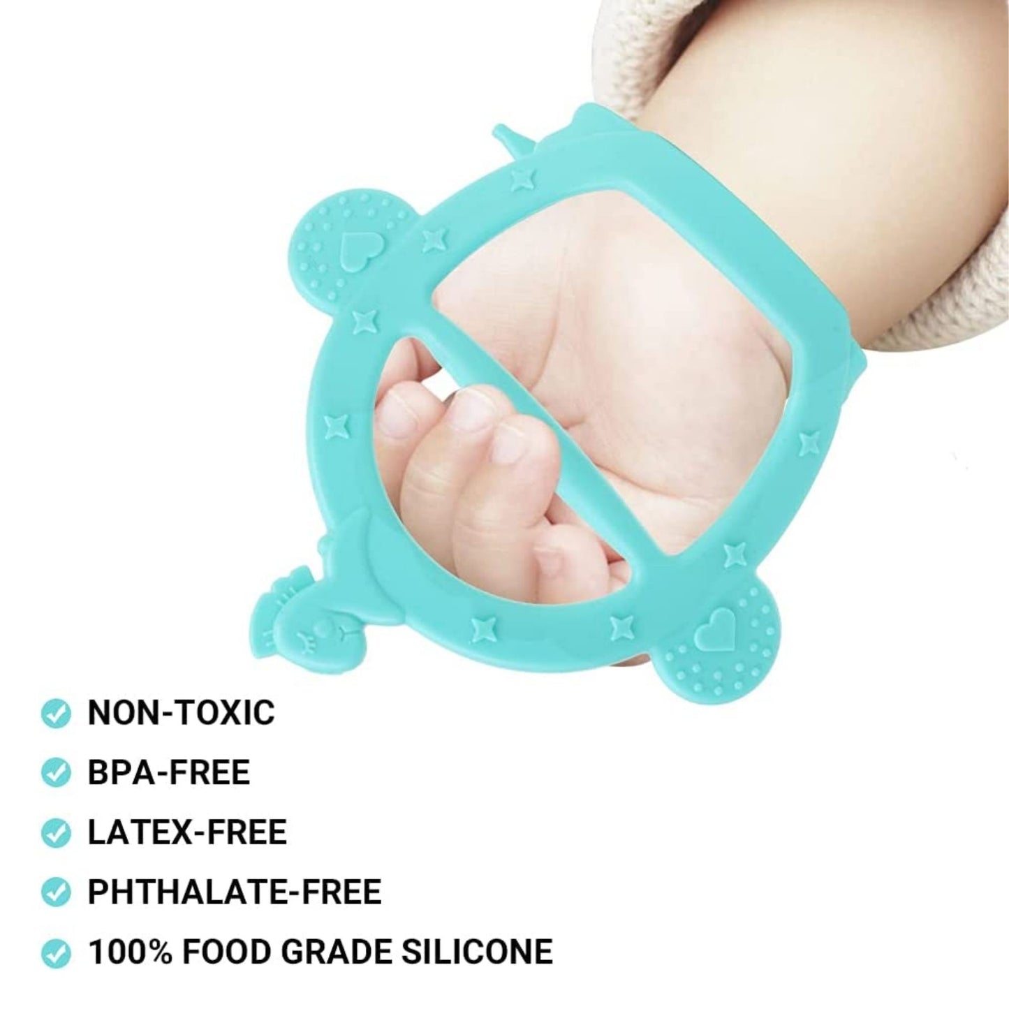Maya & Friends Soft Silicone Wrist Teether