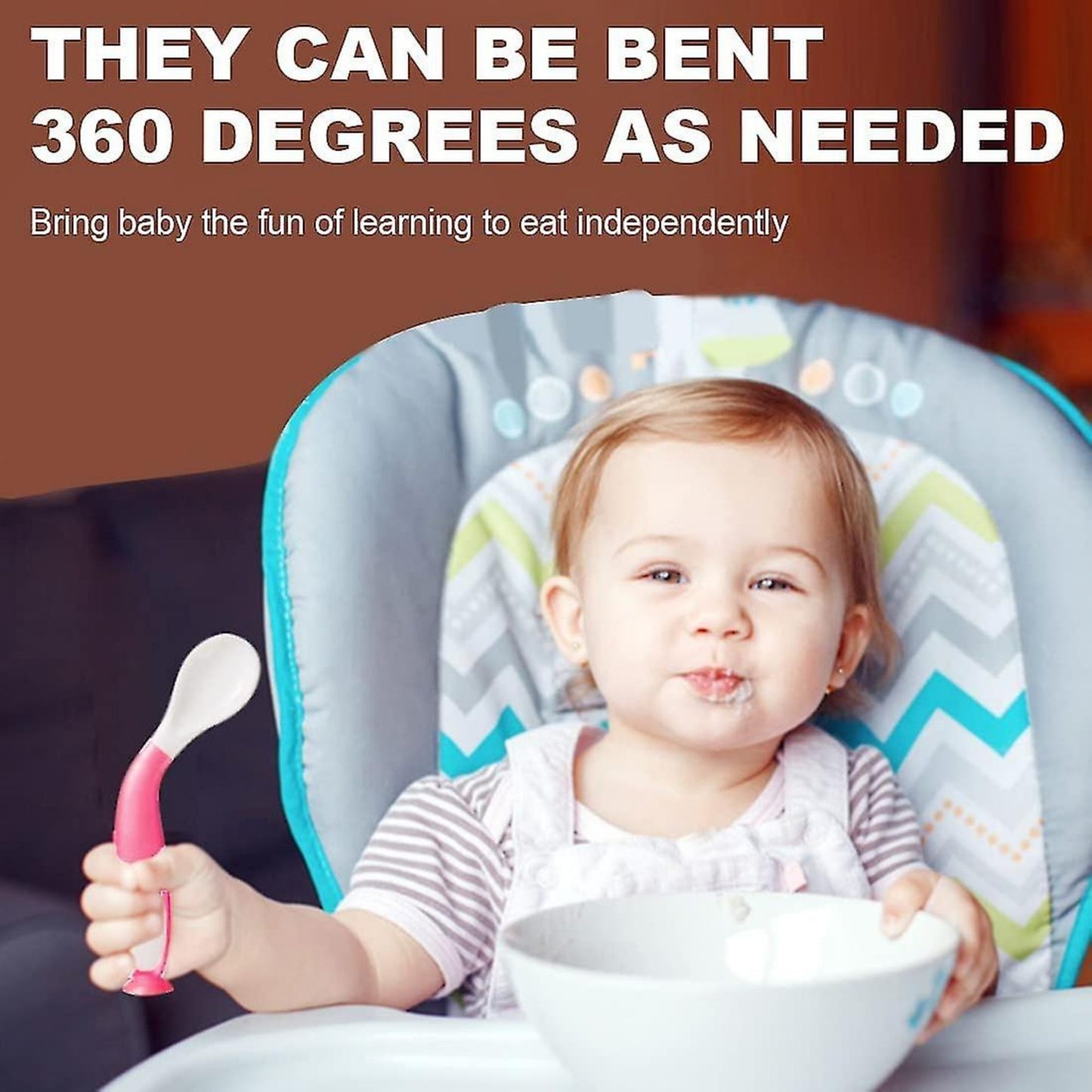 Maya & Friends Bendable Fork & Spoon