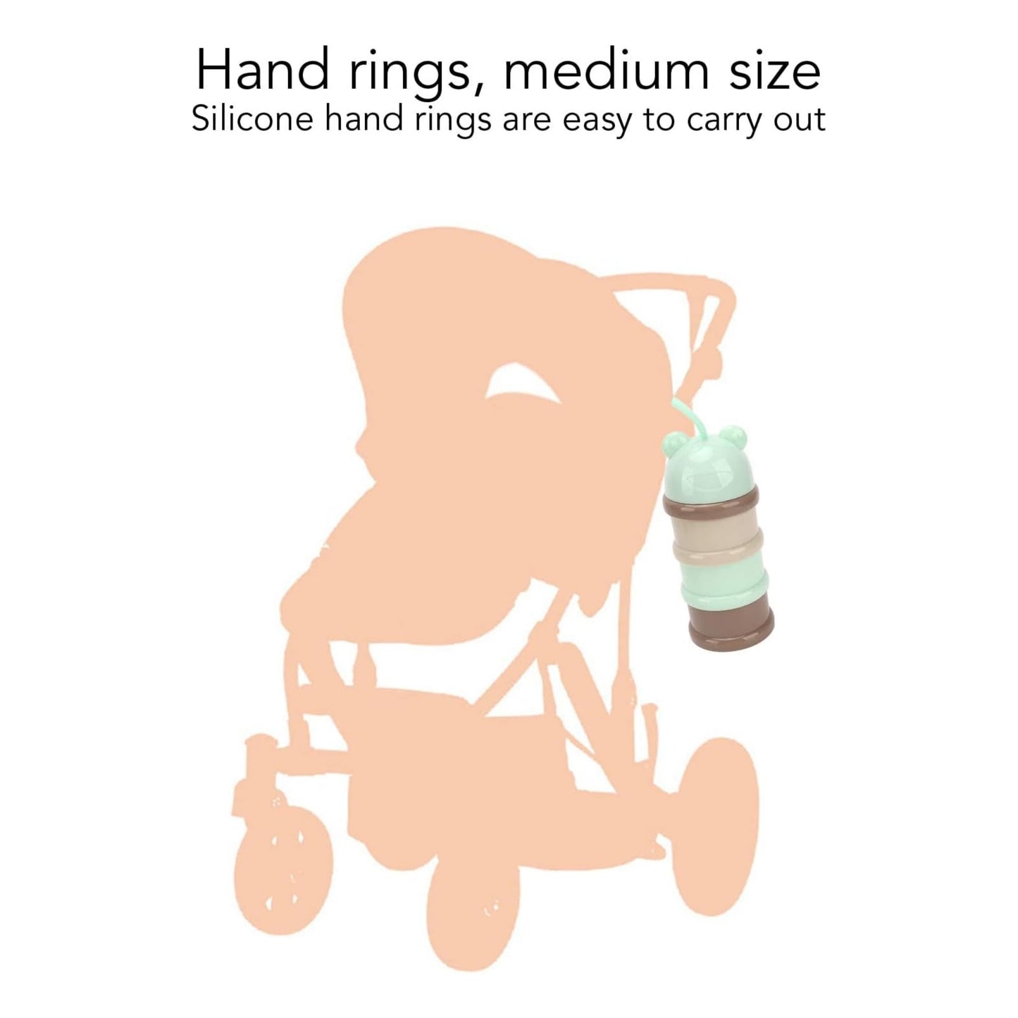 Maya & Friends Portable Baby Food & Formula Container