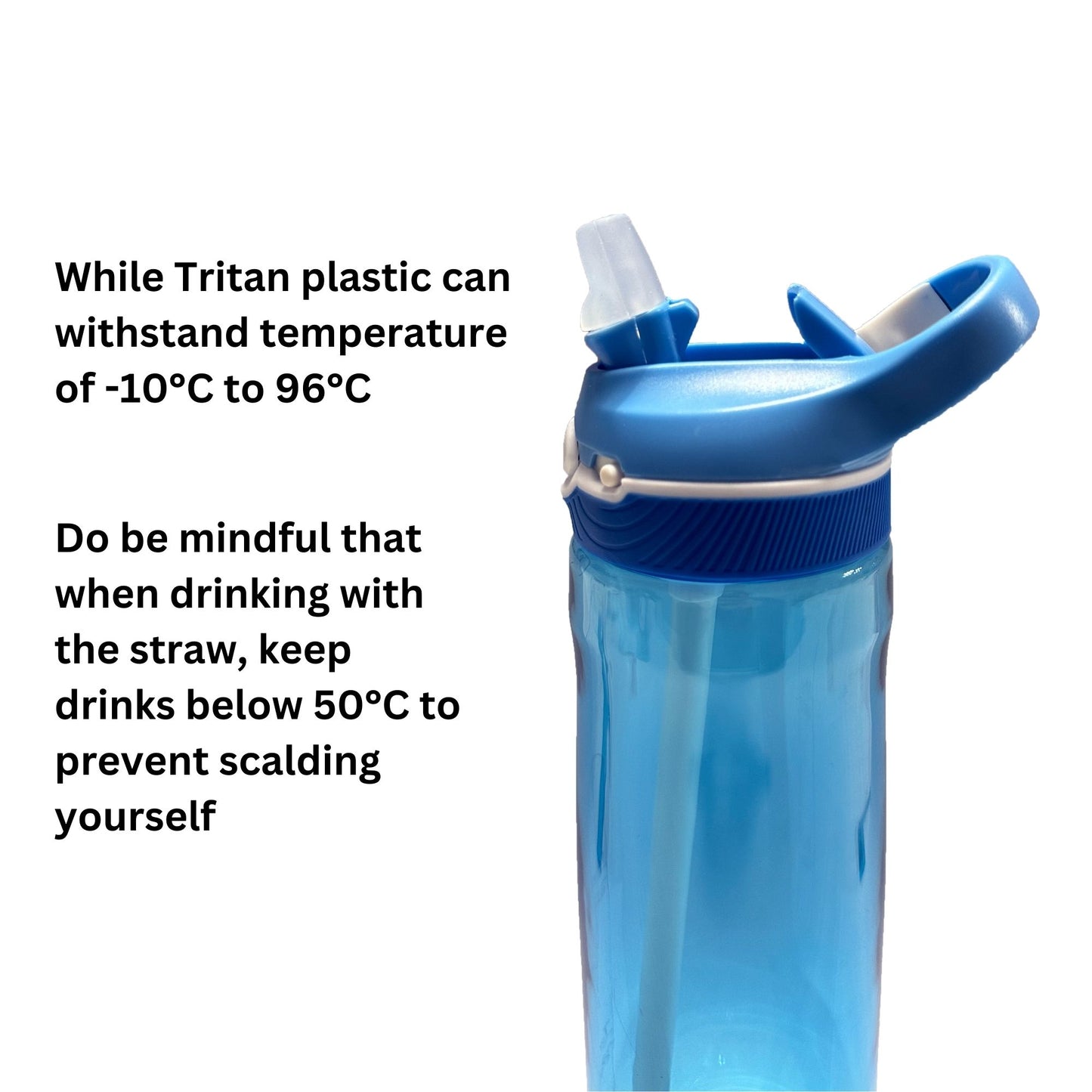 Maya & Friends Tritan Water Bottle - 750ml (Blue)
