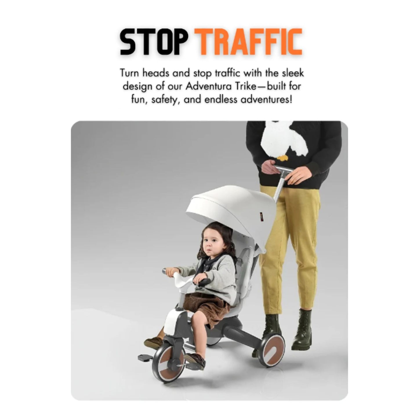 Maya & Friends Adventura 7-In-1 Compact Trike