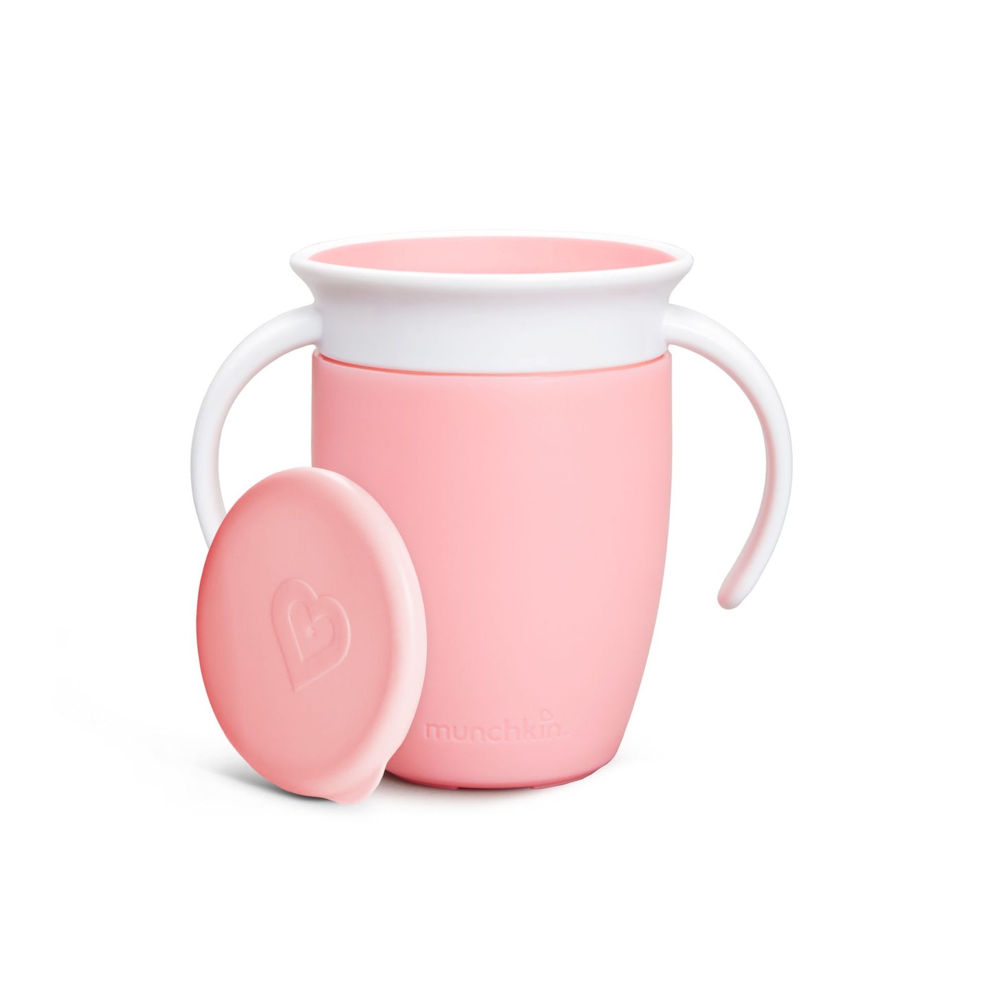 Munchkin Miracle ® 360° Trainer Cup - 7oz with Lid (Voted Best Baby Sippy Cup)