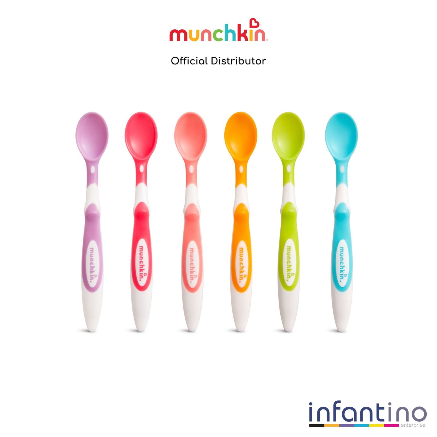 Munchkin Soft Tip Infant Spoons - 6pk