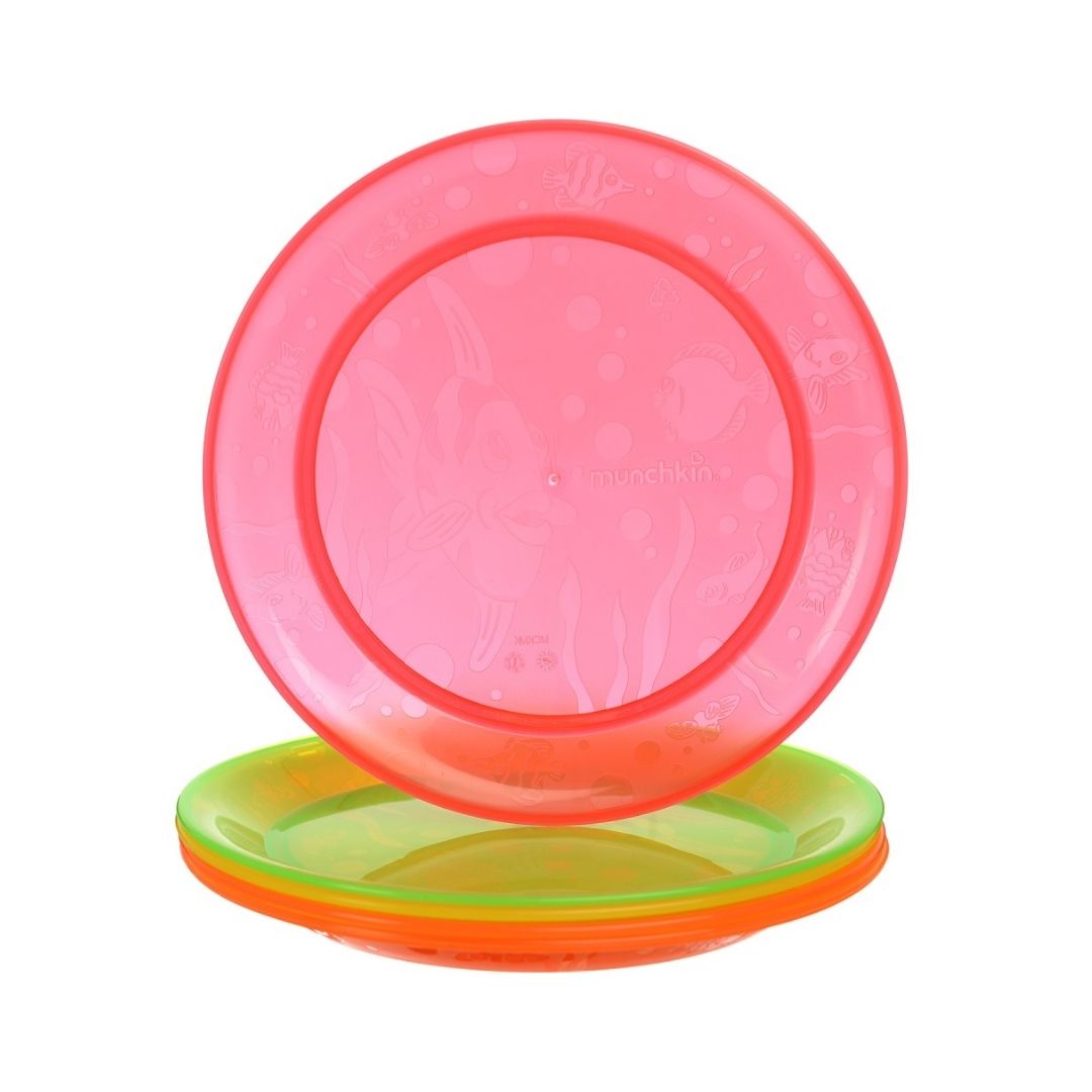 Munchkin Multi Plates - Set of 5 Plates for Kids