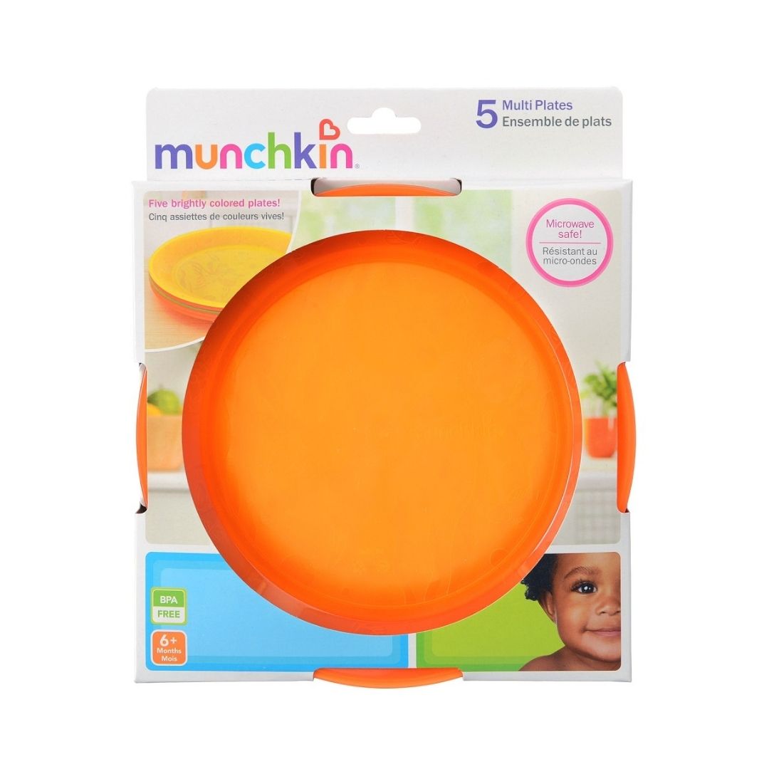 Munchkin Multi Plates - 5-Plate Set for Versatile Use