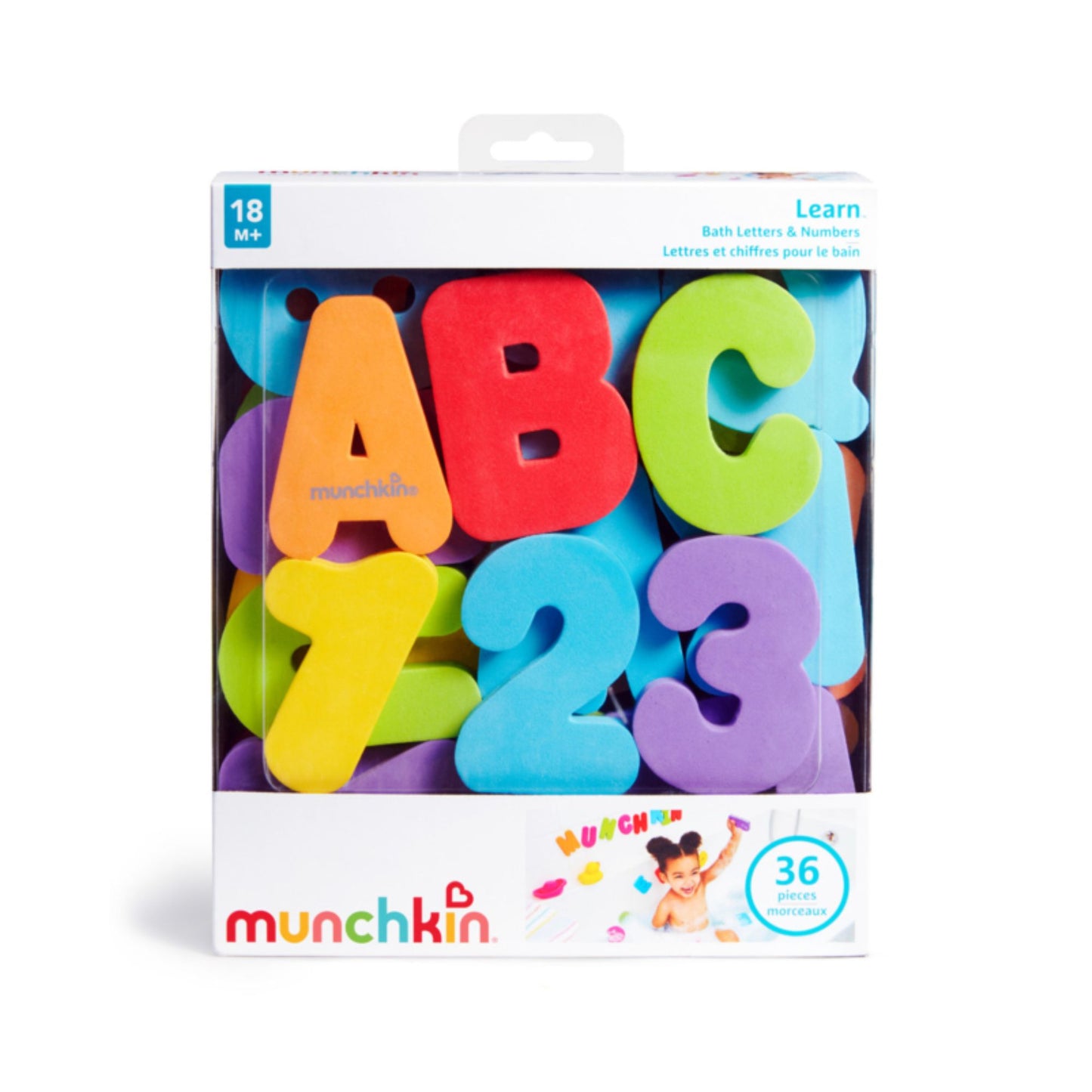 Munchkin Learn ™ Bath Letters & Numbers