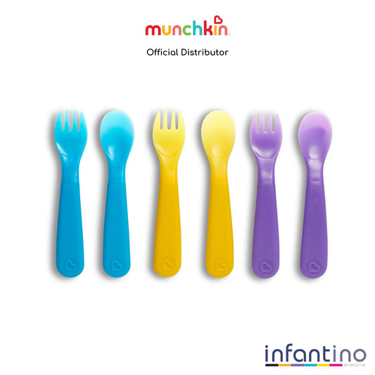 Munchkin ColorReveal ™ Colour Changing Toddler Forks & Spoons