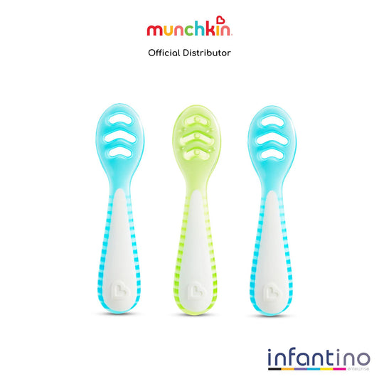 Munchkin Gentle Dip ™ Multistage First Spoons - 3pk