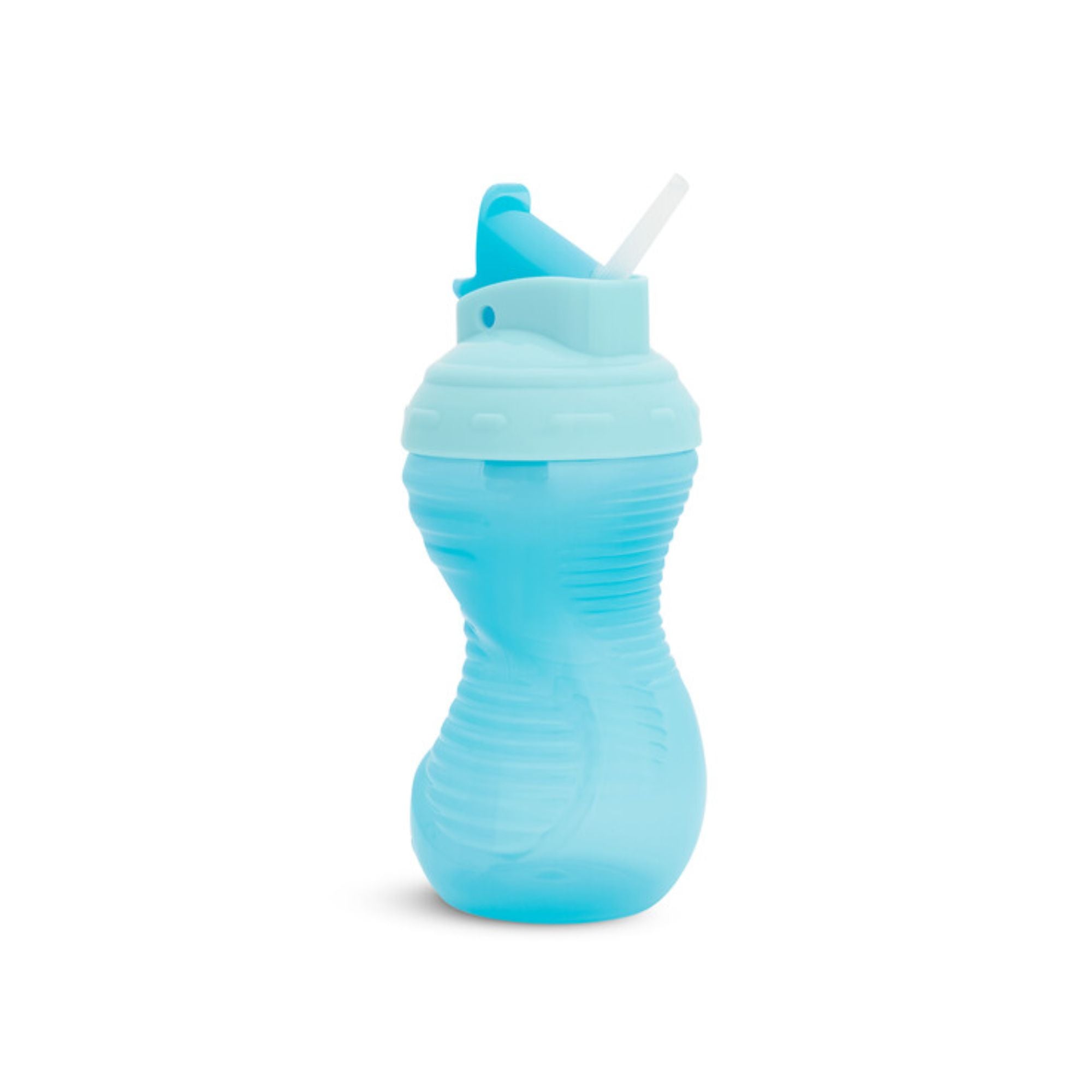 Munchkin Click Lock Flip Straw Cup - Blue - 9oz