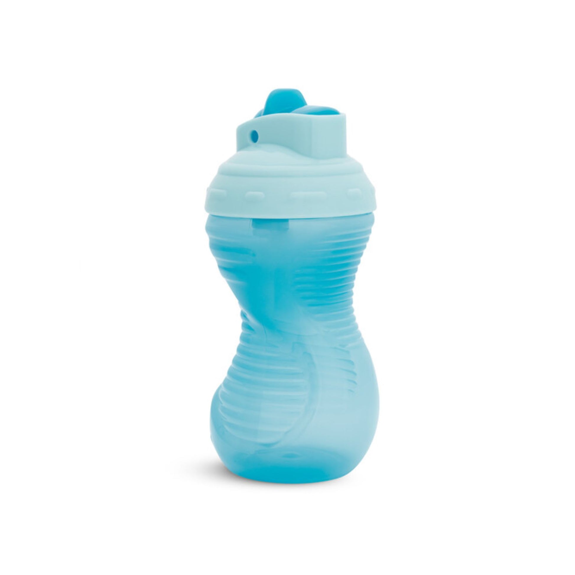 Flip Straw Cup with spill-proof design