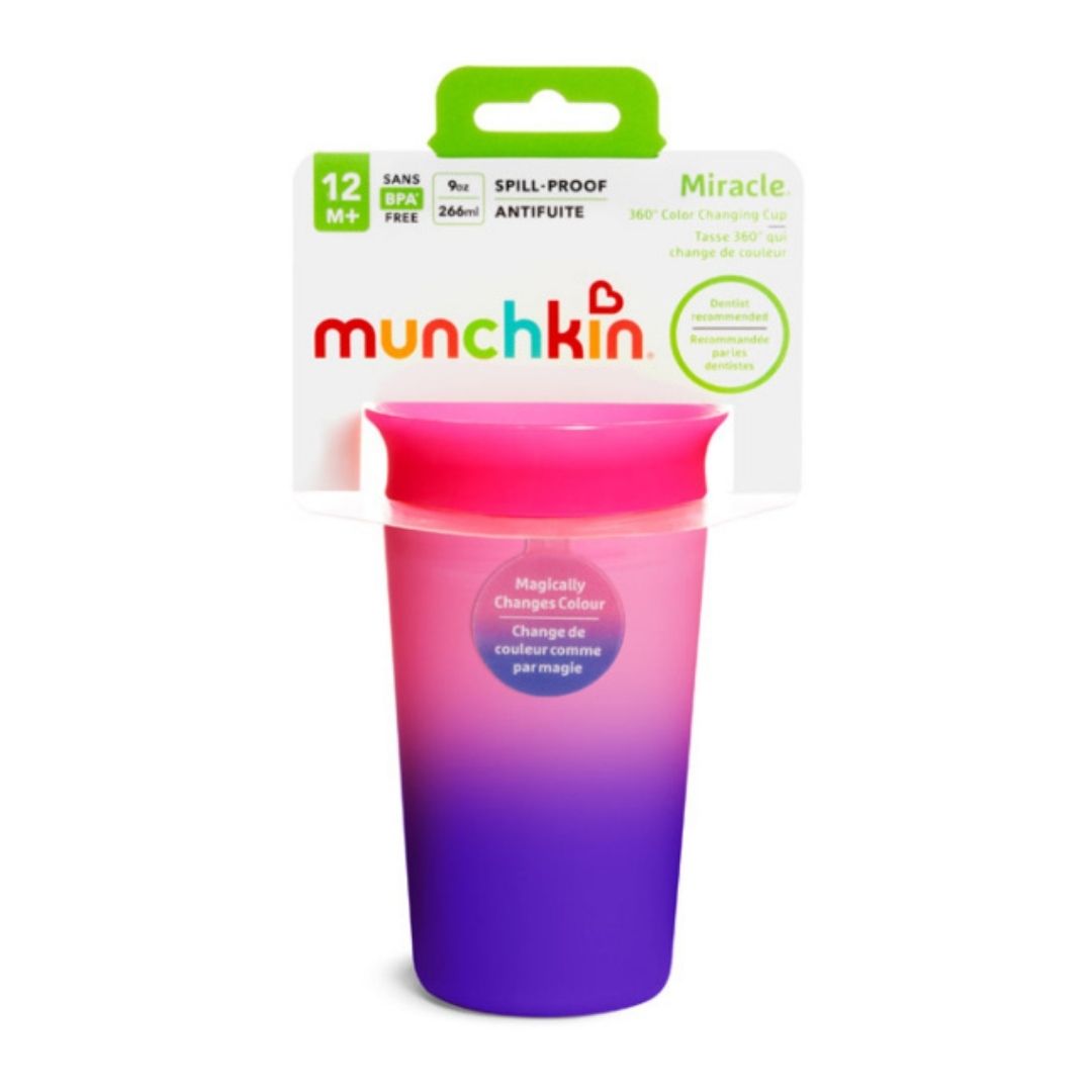 Munchkin Miracle ® 360° Colour Changing Cup - 9oz