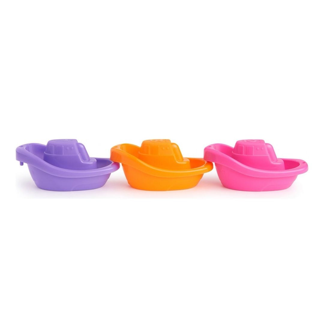 Munchkin Little Boat Trains - 3pk