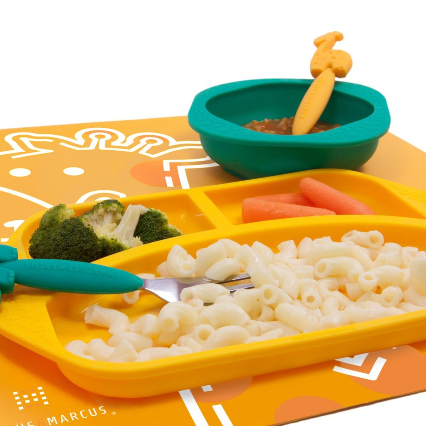 Marcus & Marcus Silicone Divided Plate