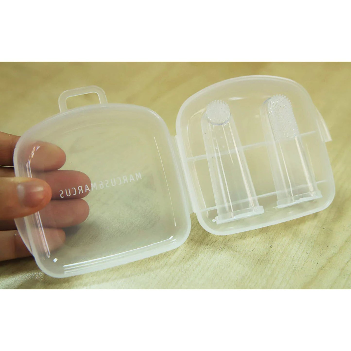 Marcus & Marcus Finger Toothbrush & Gum Massager Set
