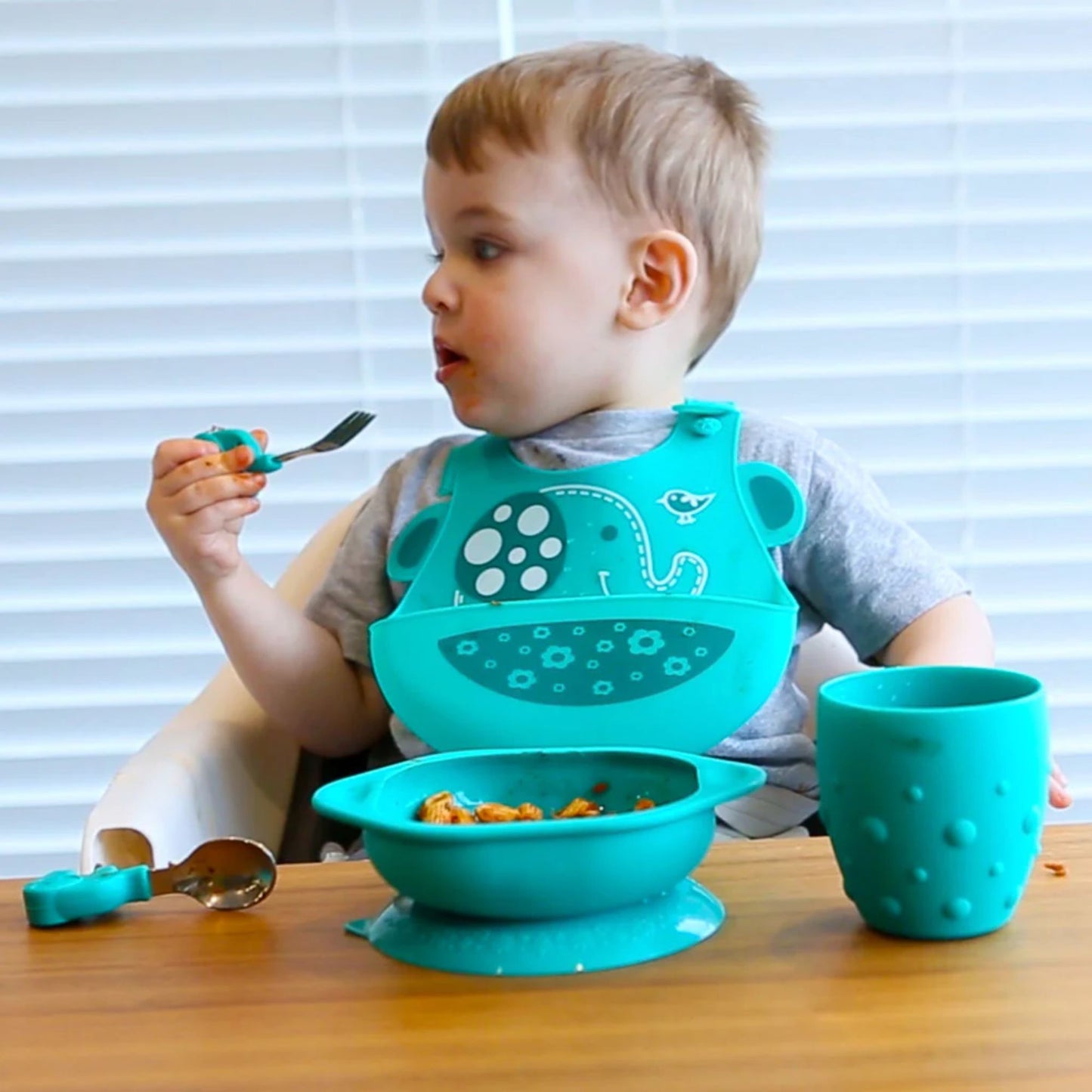 Marcus & Marcus Palm Grasp Spon & Fork Set