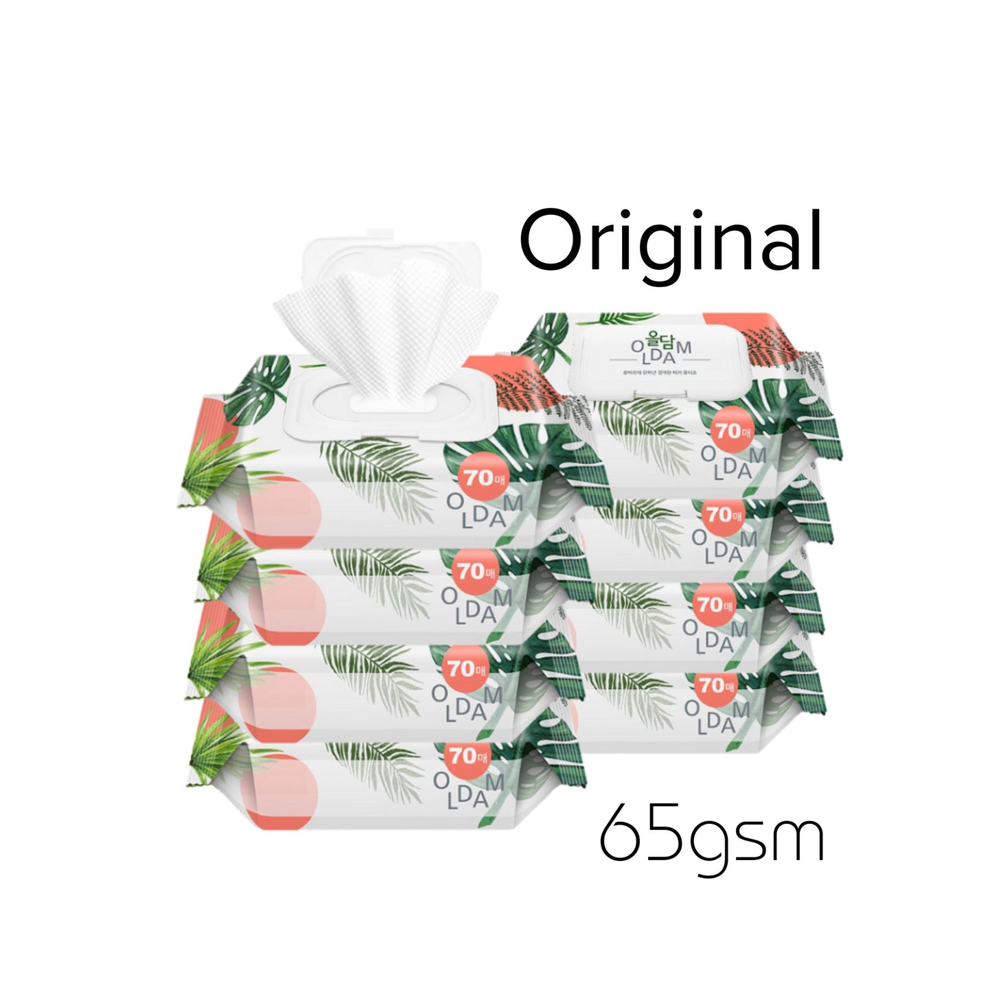 Oldam 올담 Korean Baby Wipes - Safe For Baby. Soft & Sensitive. Thick.