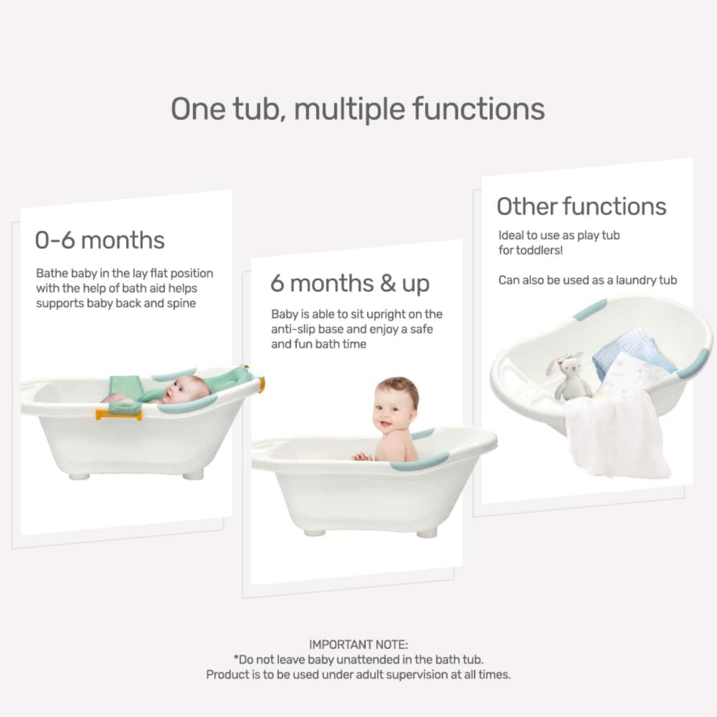 Puku Baby Bath Tub (L)