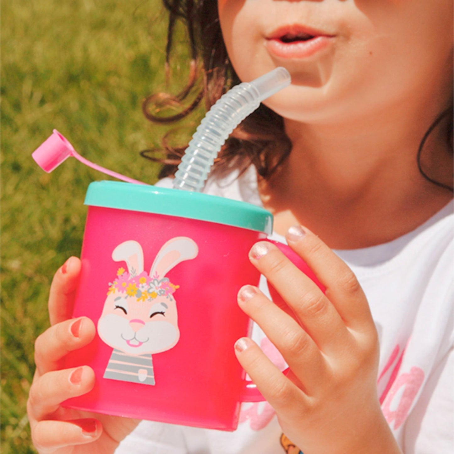 Renga Rubby Tumbler With Straw - 210ML