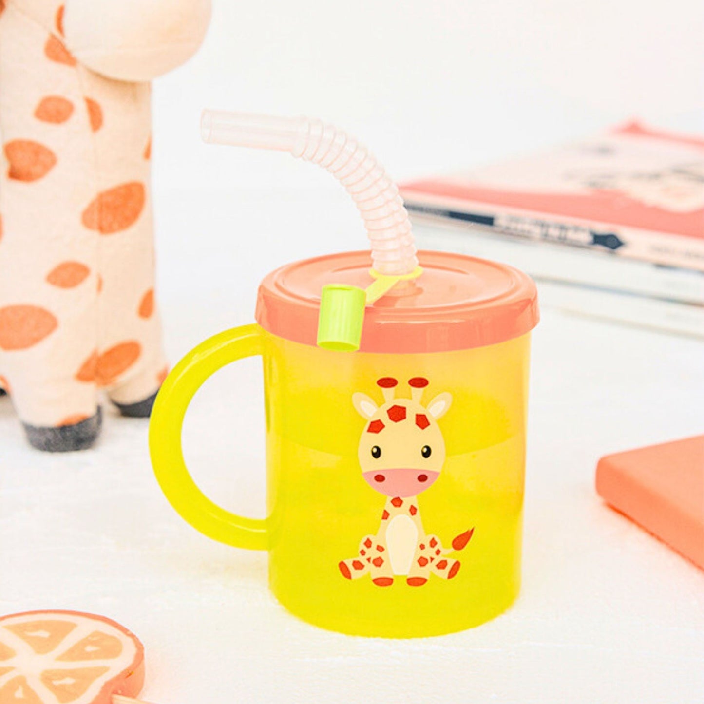 Renga Rubby Tumbler With Straw - 210ML