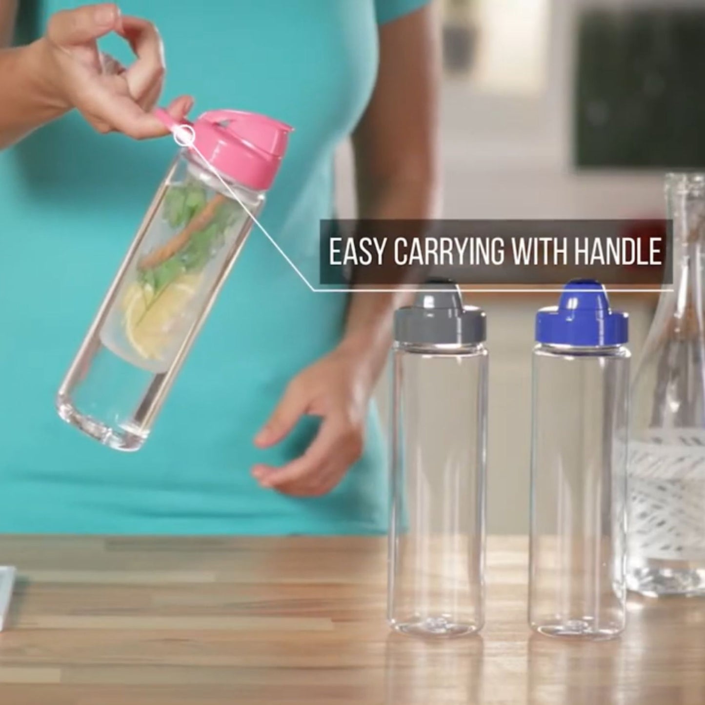 Renga Lidya Tritan Water Bottle - 500ML
