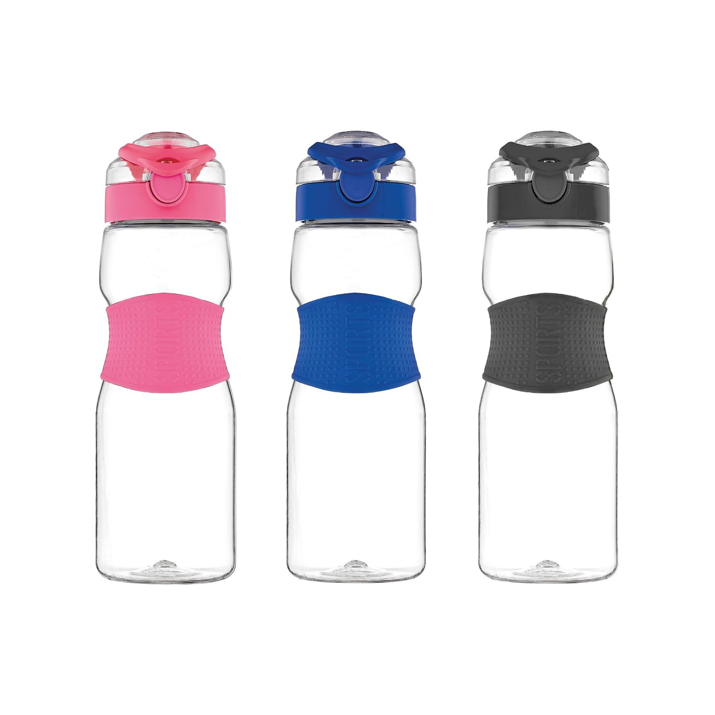Renga Saga Tritan Water Bottle With Silicone Sleeve - 730ML