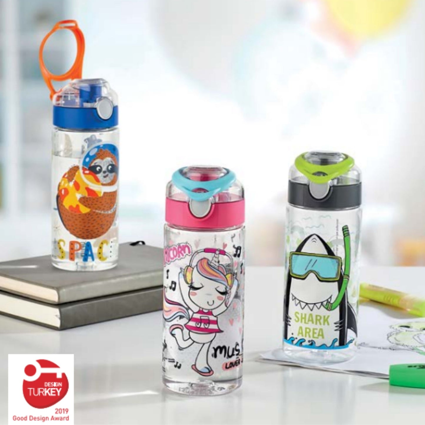 Renga Mini Saga Tritan Water Bottle - 500ML