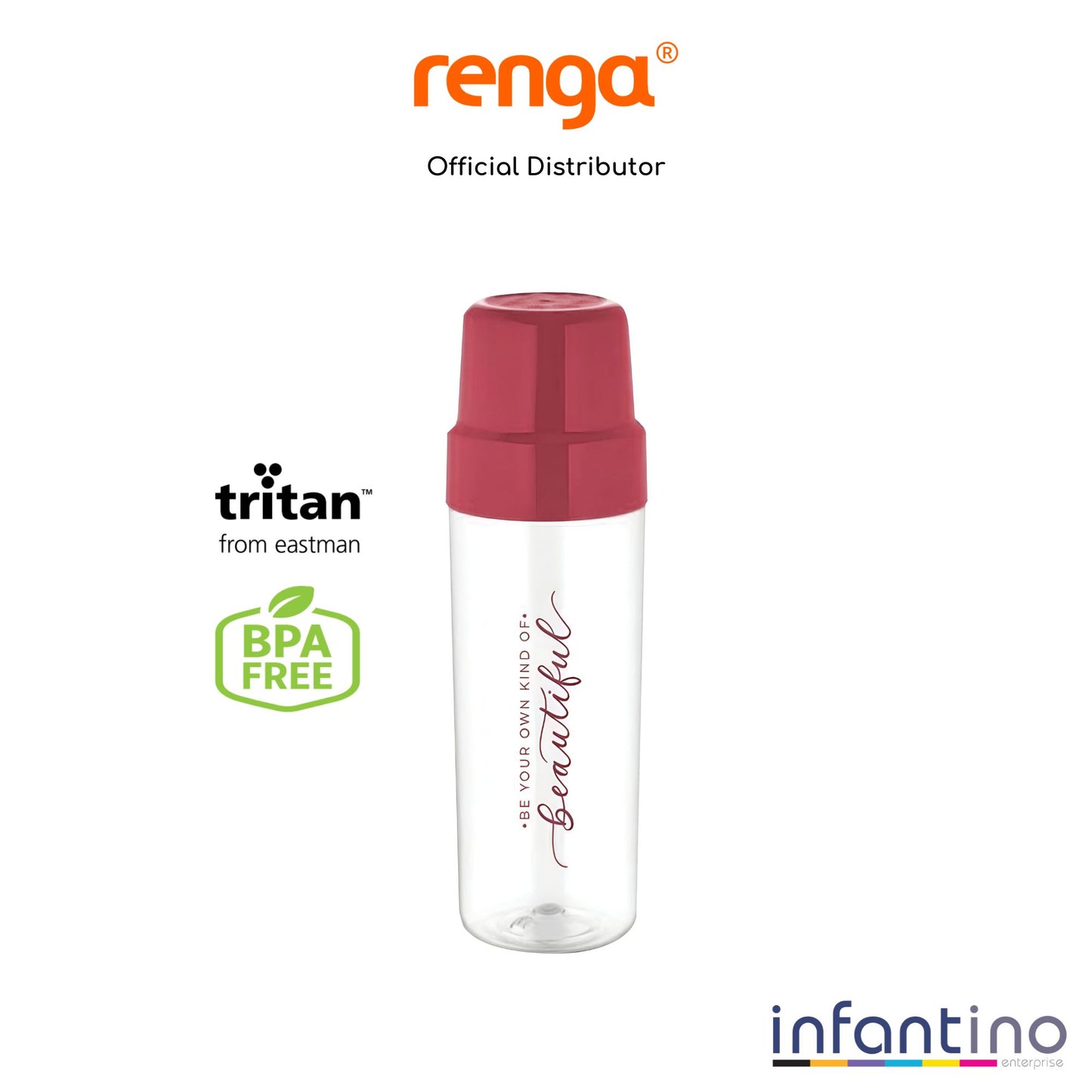 Renga Nest Tritan Water Bottle - 800ML