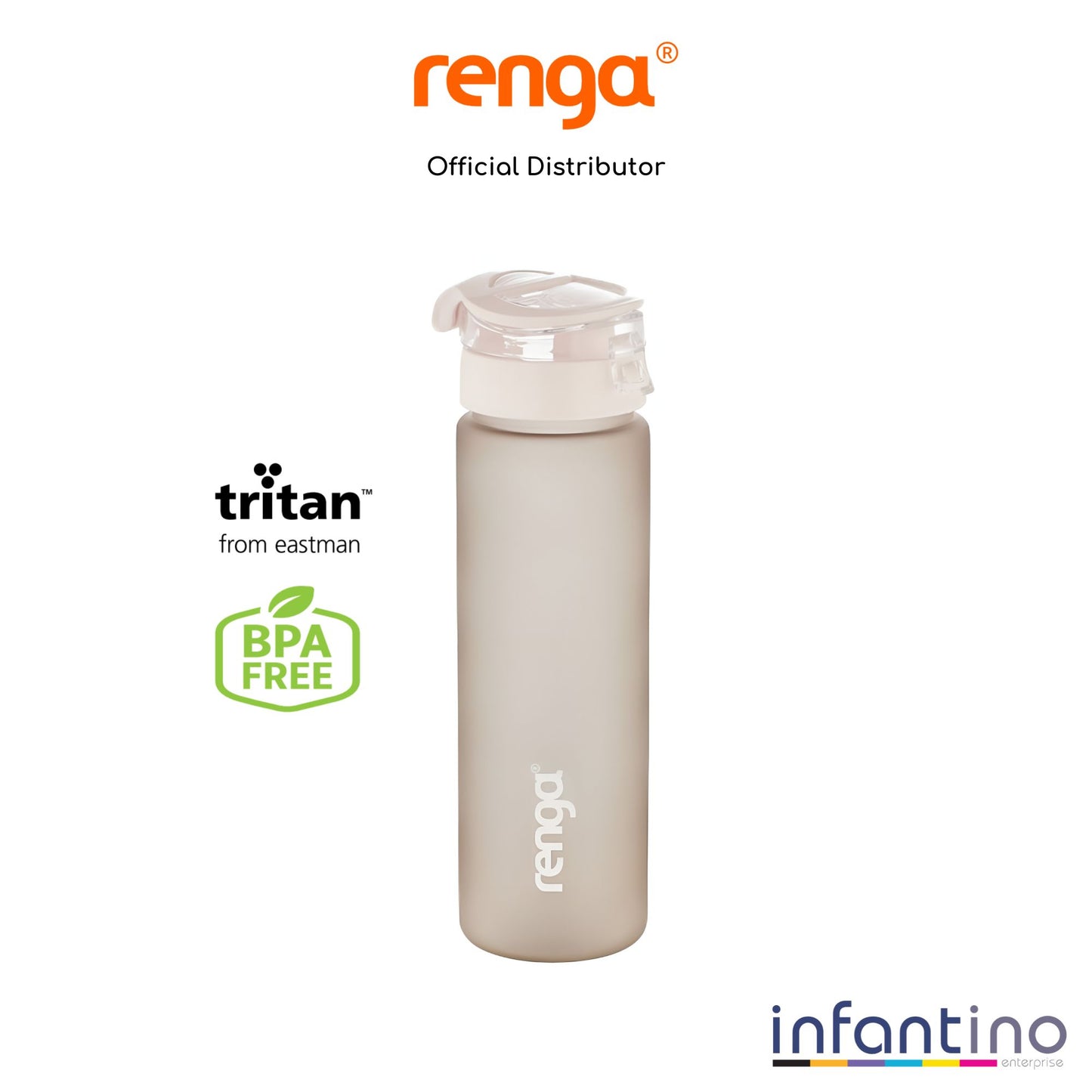 Renga Atlas Tritan Water Bottle - 630ML