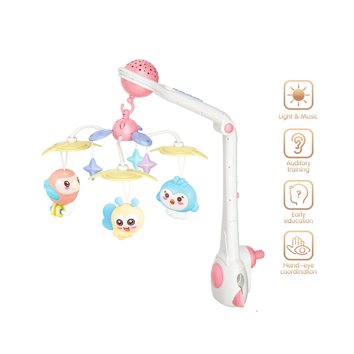 Maya & Friends Musical Mobile With Ceiling Projector
