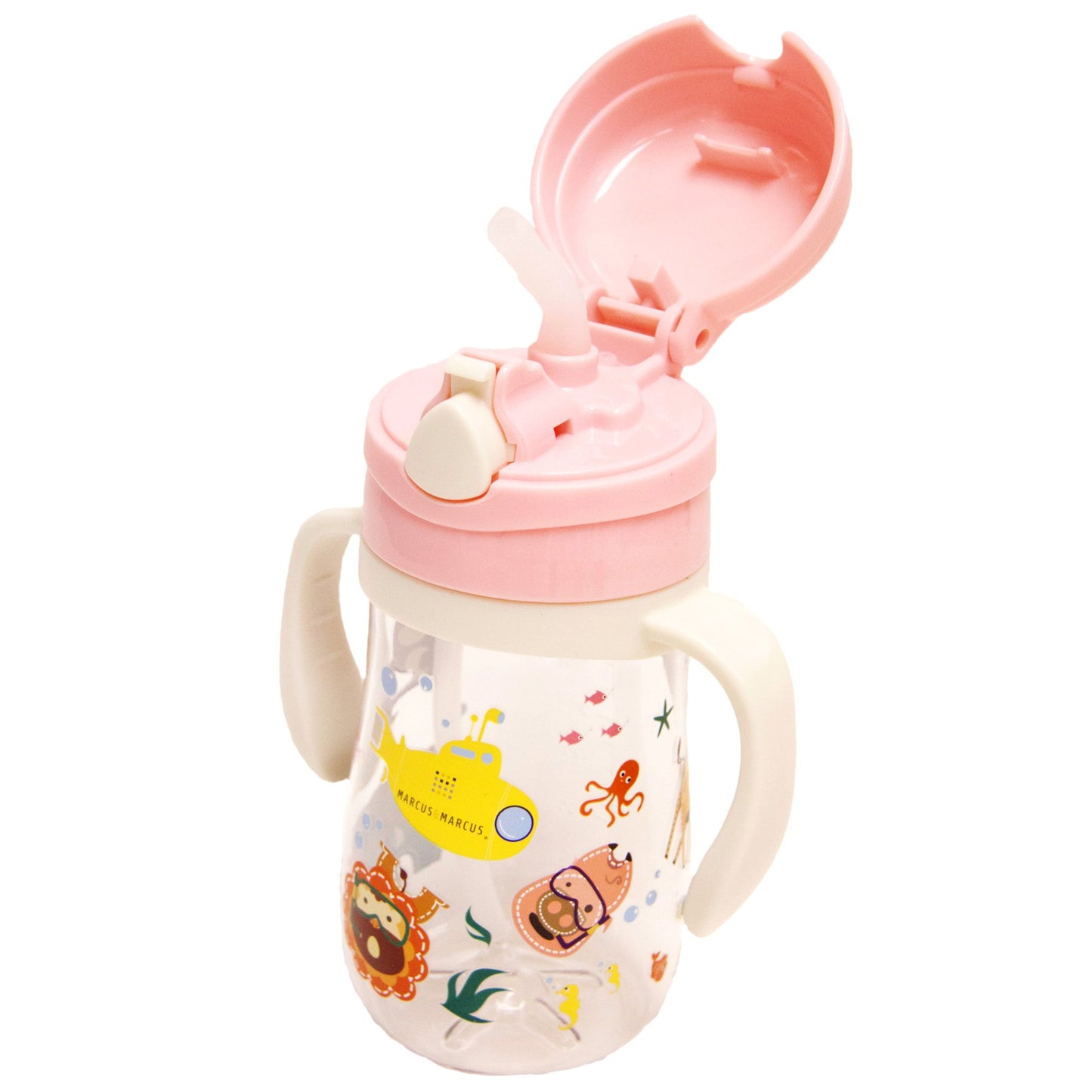 Marcus & Marcus Tritan Straw Bottle - Pokey