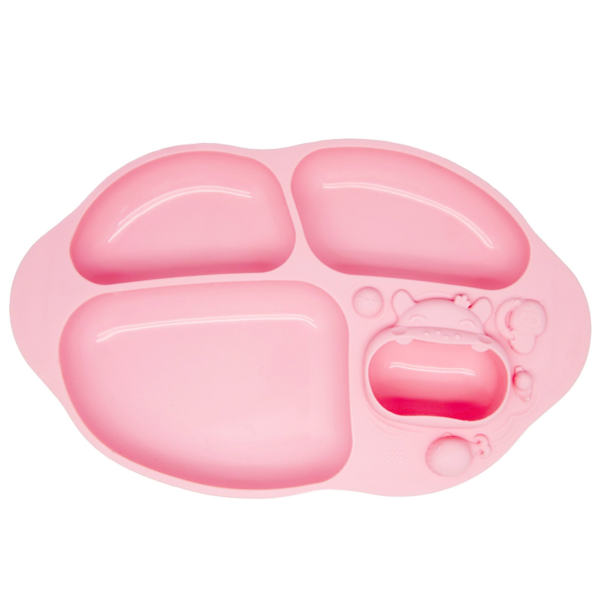 Marcus & Marcus Yummy Dips Suction Divided Plate
