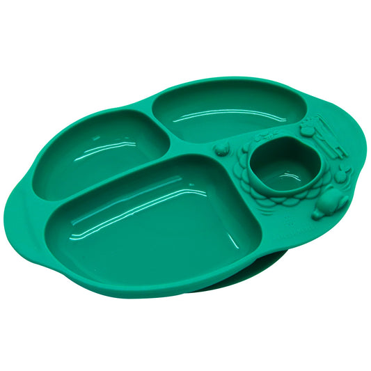 Marcus & Marcus Yummy Dips Suction Divided Plate
