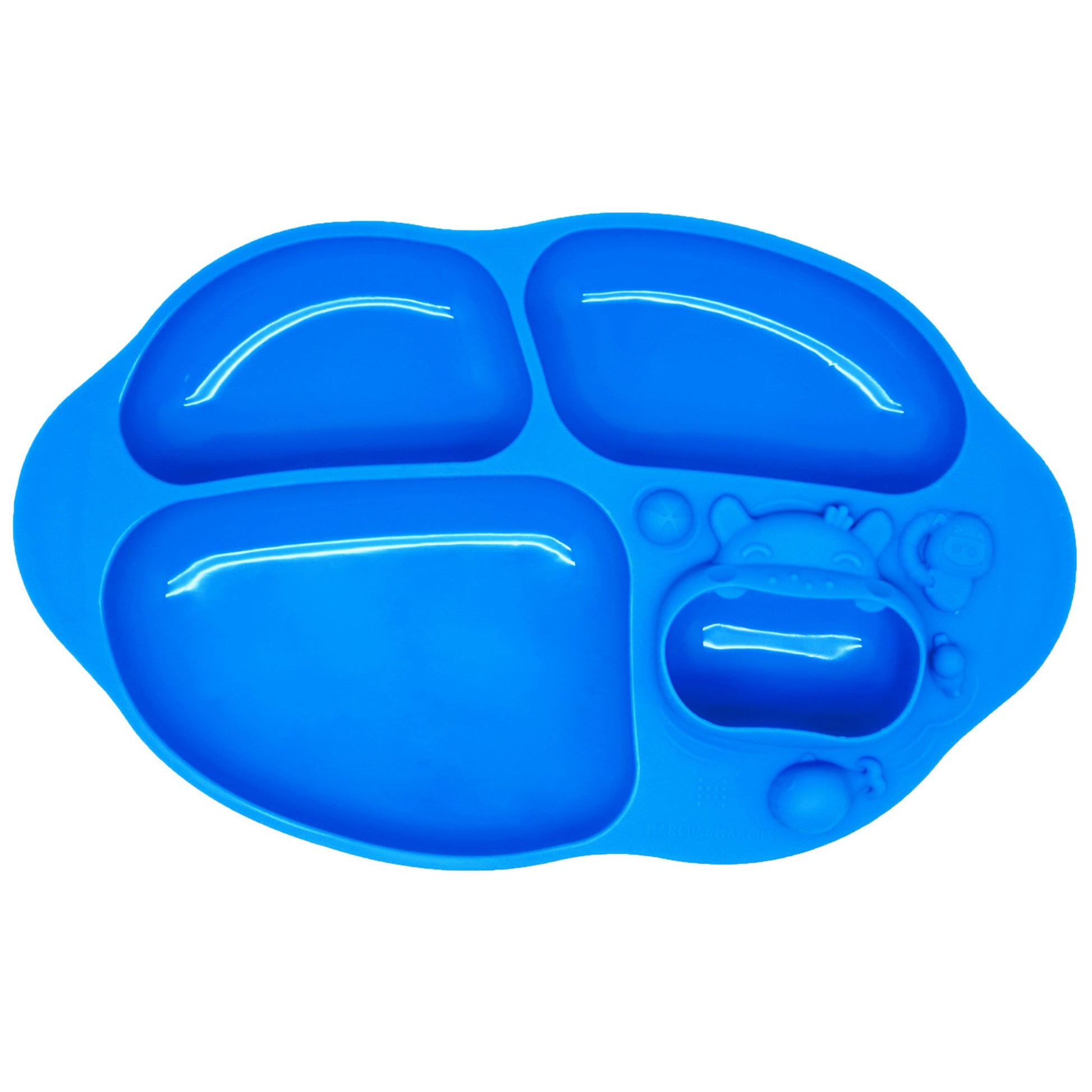 Marcus & Marcus Yummy Dips Suction Divided Plate