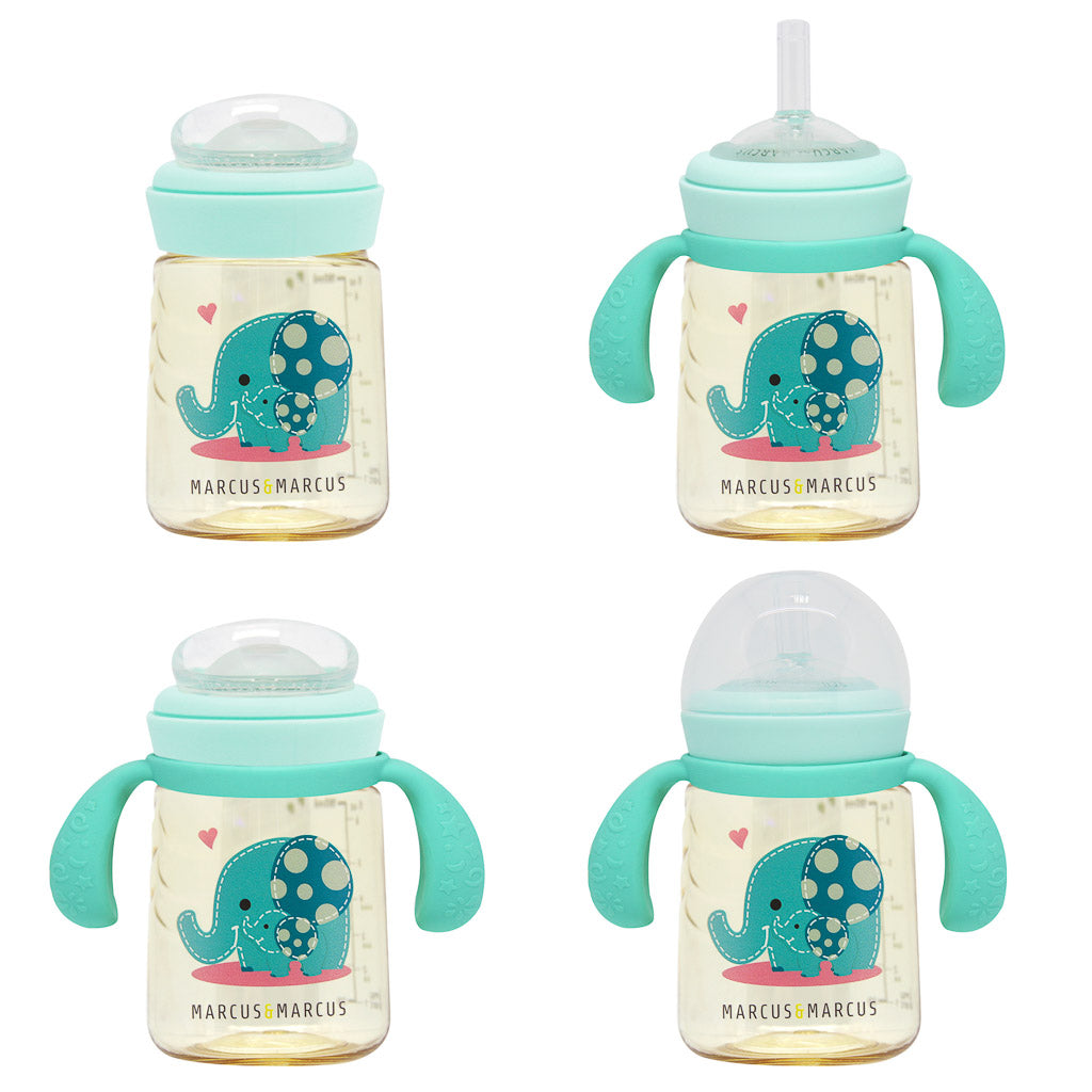 Marcus & Marcus PPSU Transition Trainer Bottle Set