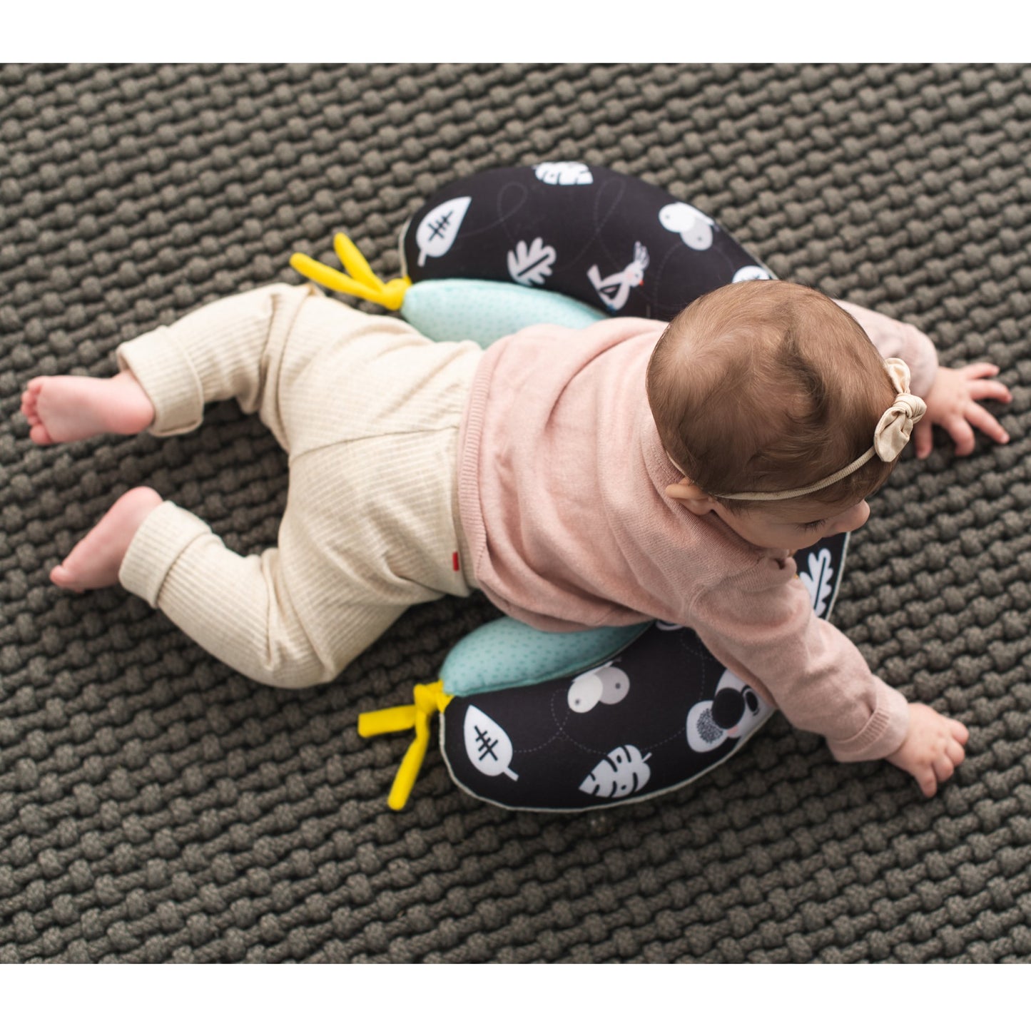 Taf Toys 2 in 1 Tummy Time Pillow