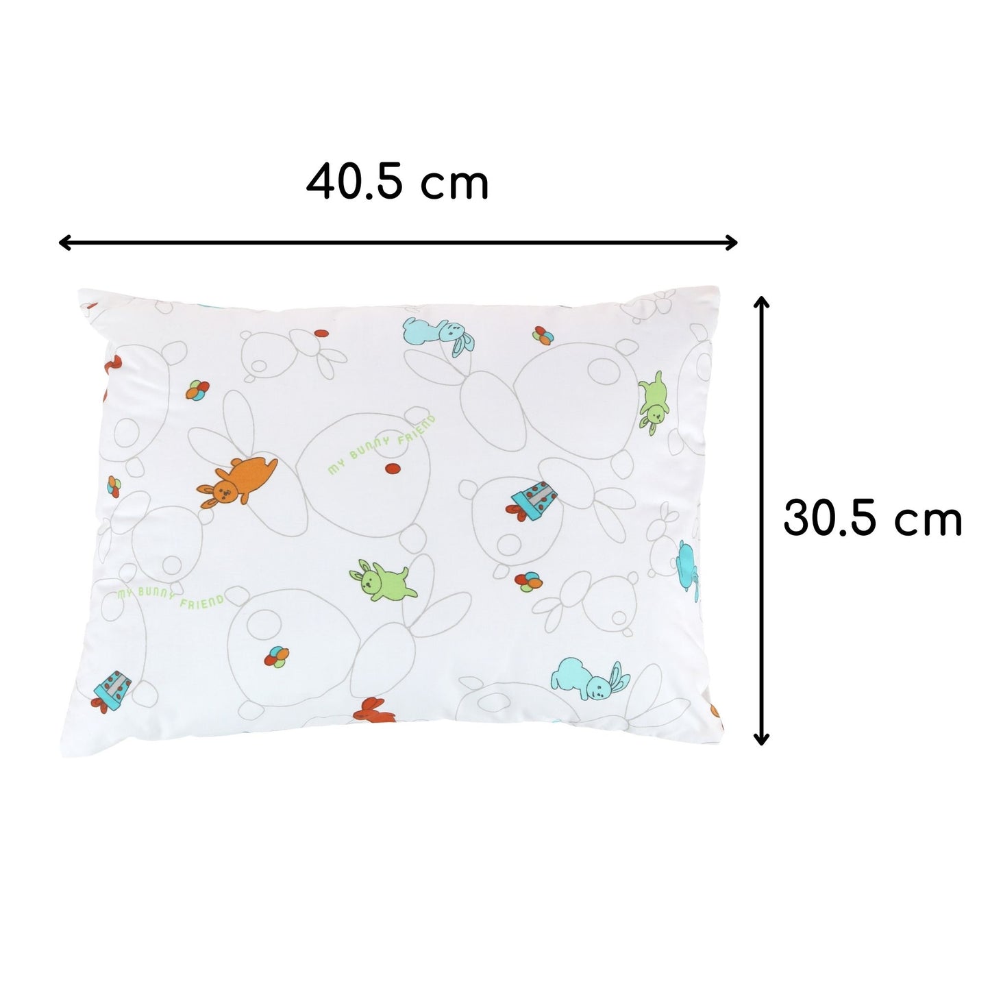 My Bunny Friend Baby Pillow - LL (Bunny Party)