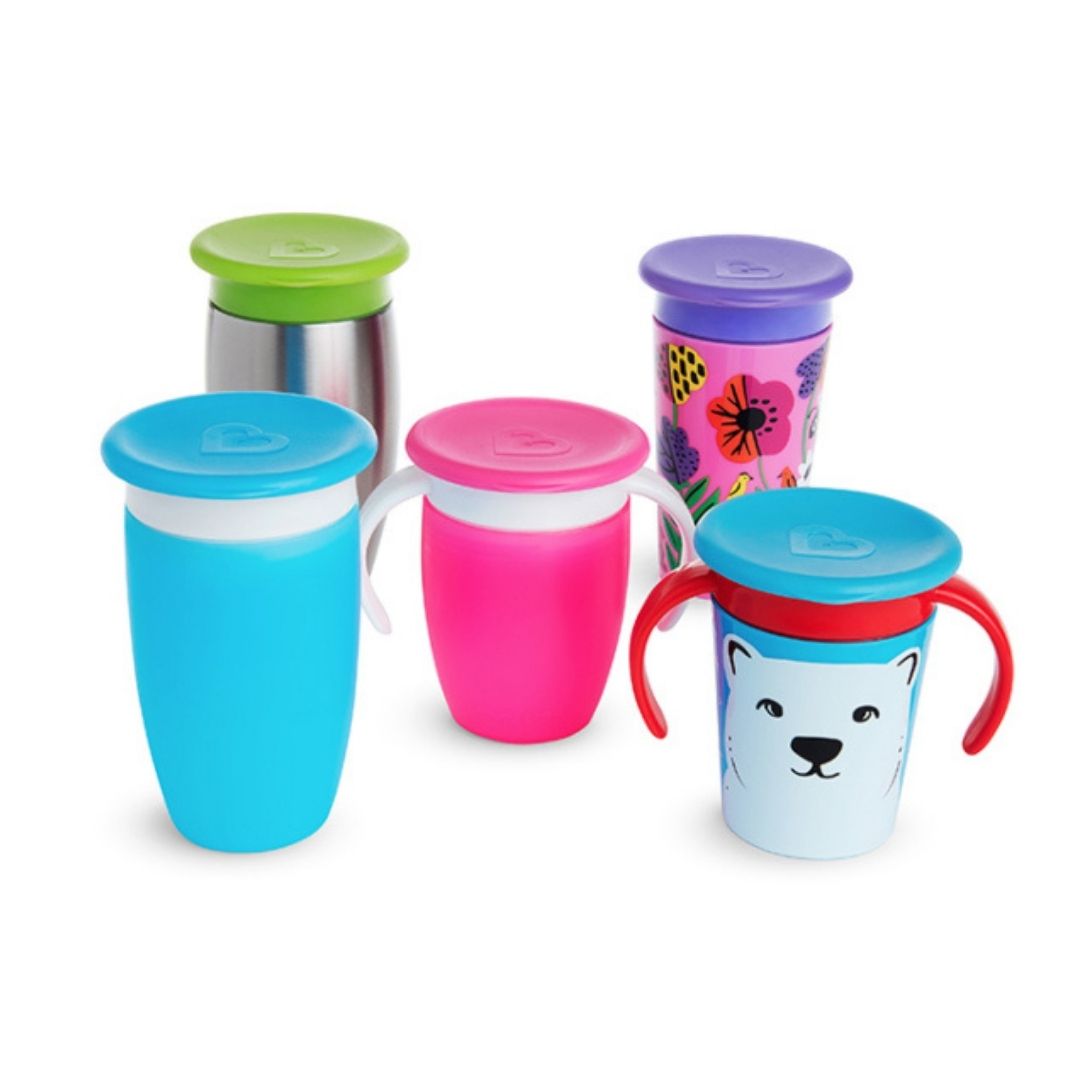 Munchkin Miracle ® Cup Lids - 4pk