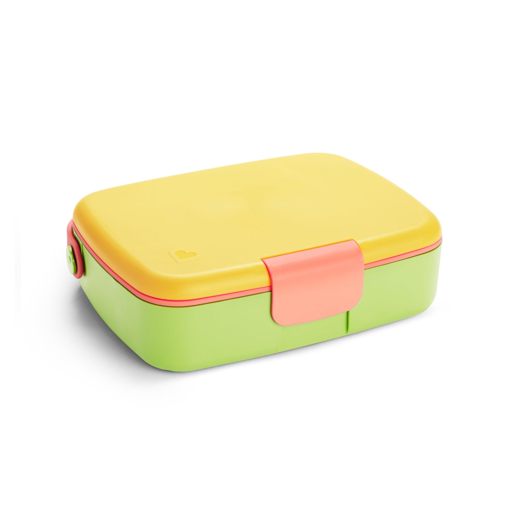 Bento Box with Stainless Steel Utensils by Munchkin Lunch