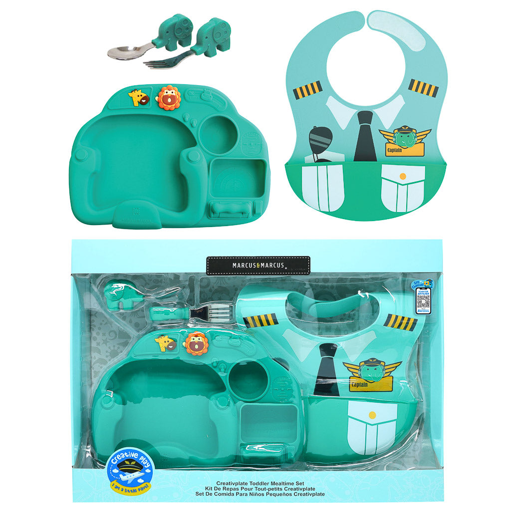 Marcus & Marcus Creativplate Toddler Mealtime Set