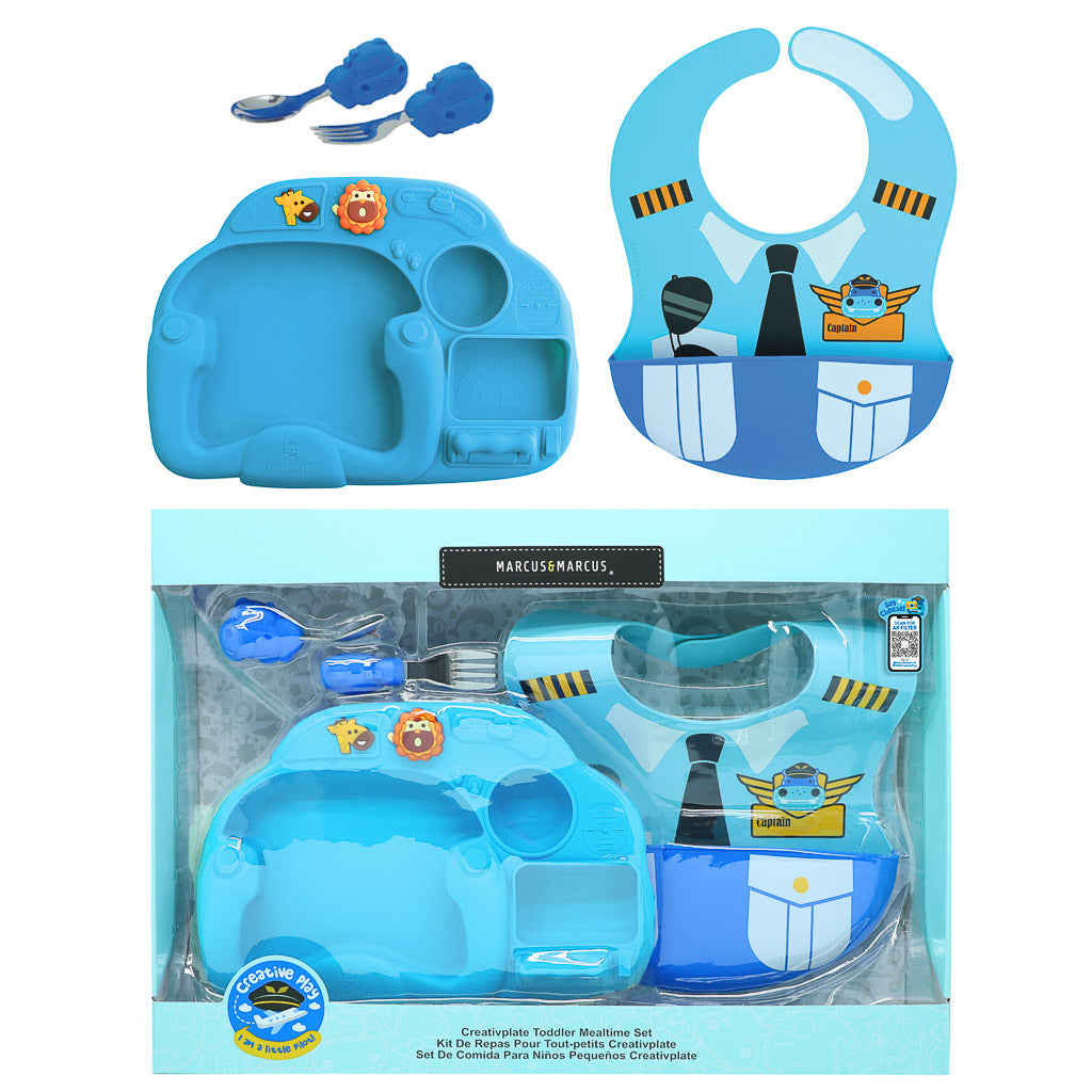 Marcus & Marcus Creativplate Toddler Mealtime Set