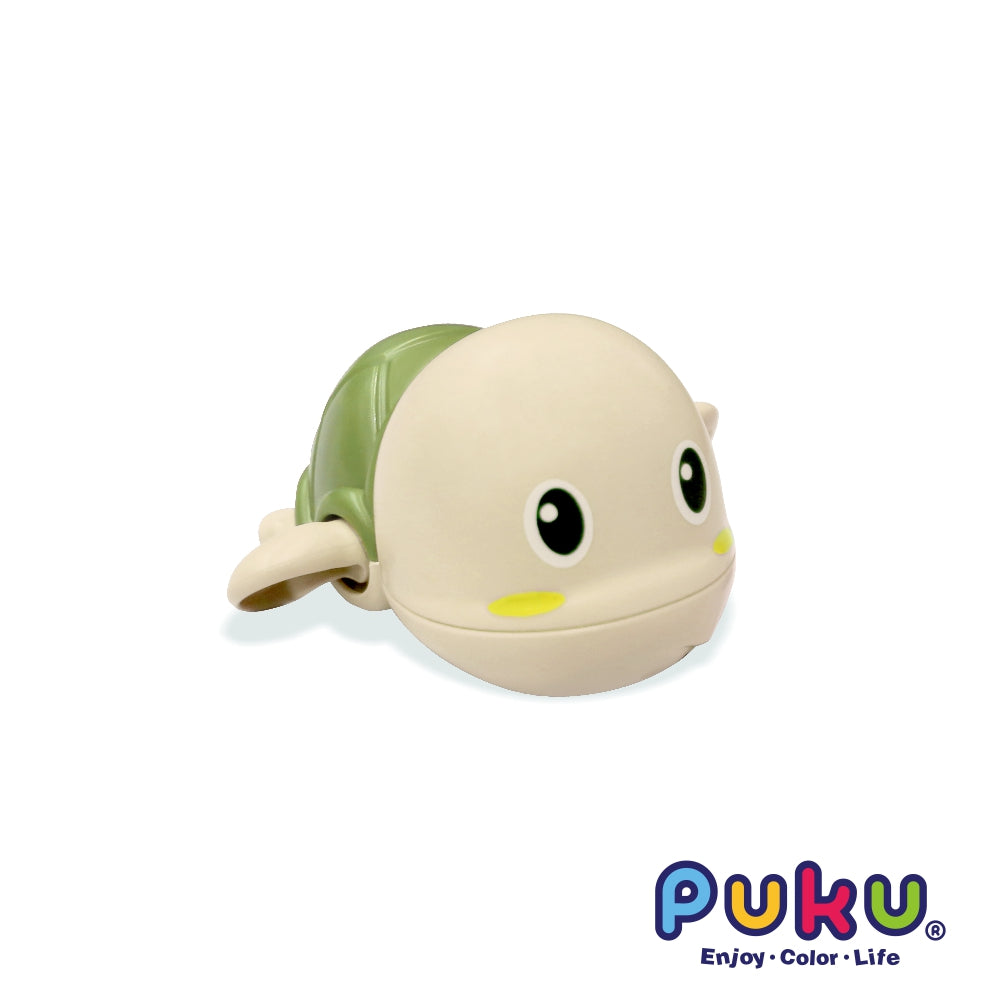 Puku Turtle Bath Toy (Blue/Pink/Green)